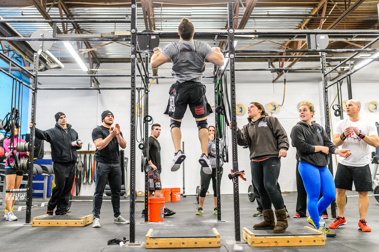 Coach Rob -- Taking the title of fittest in the gym