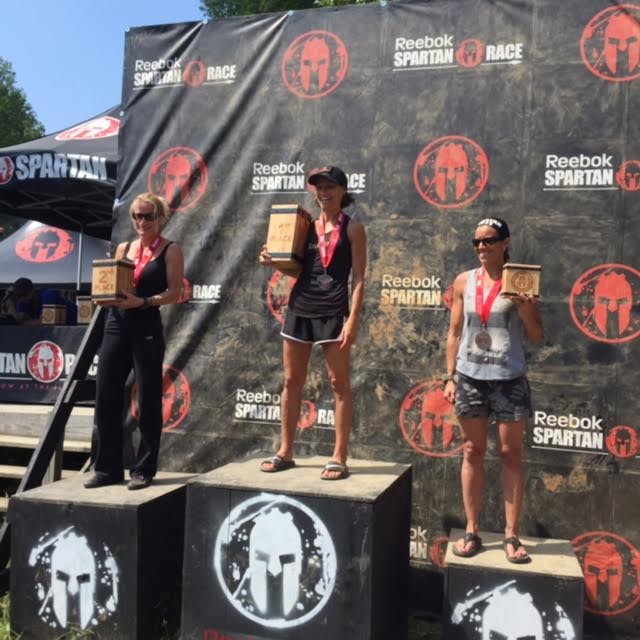 Randi took another Spartan Race podium! 3rd place in the masters elite division!