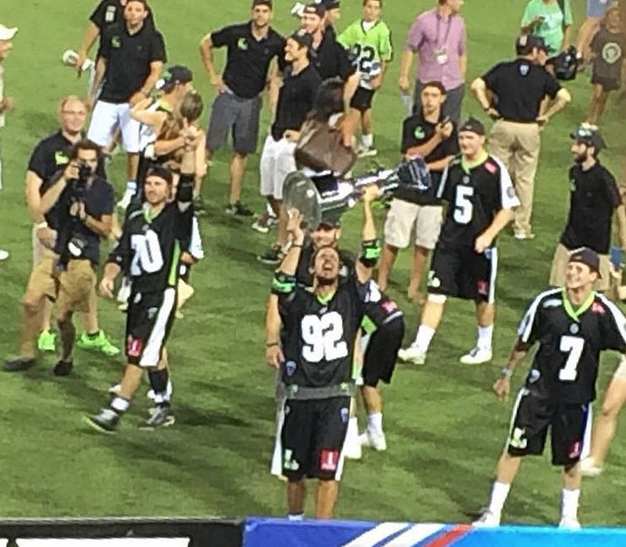Congrats to Mike Skudin! The Long Island Lizards won the MLL Championship!