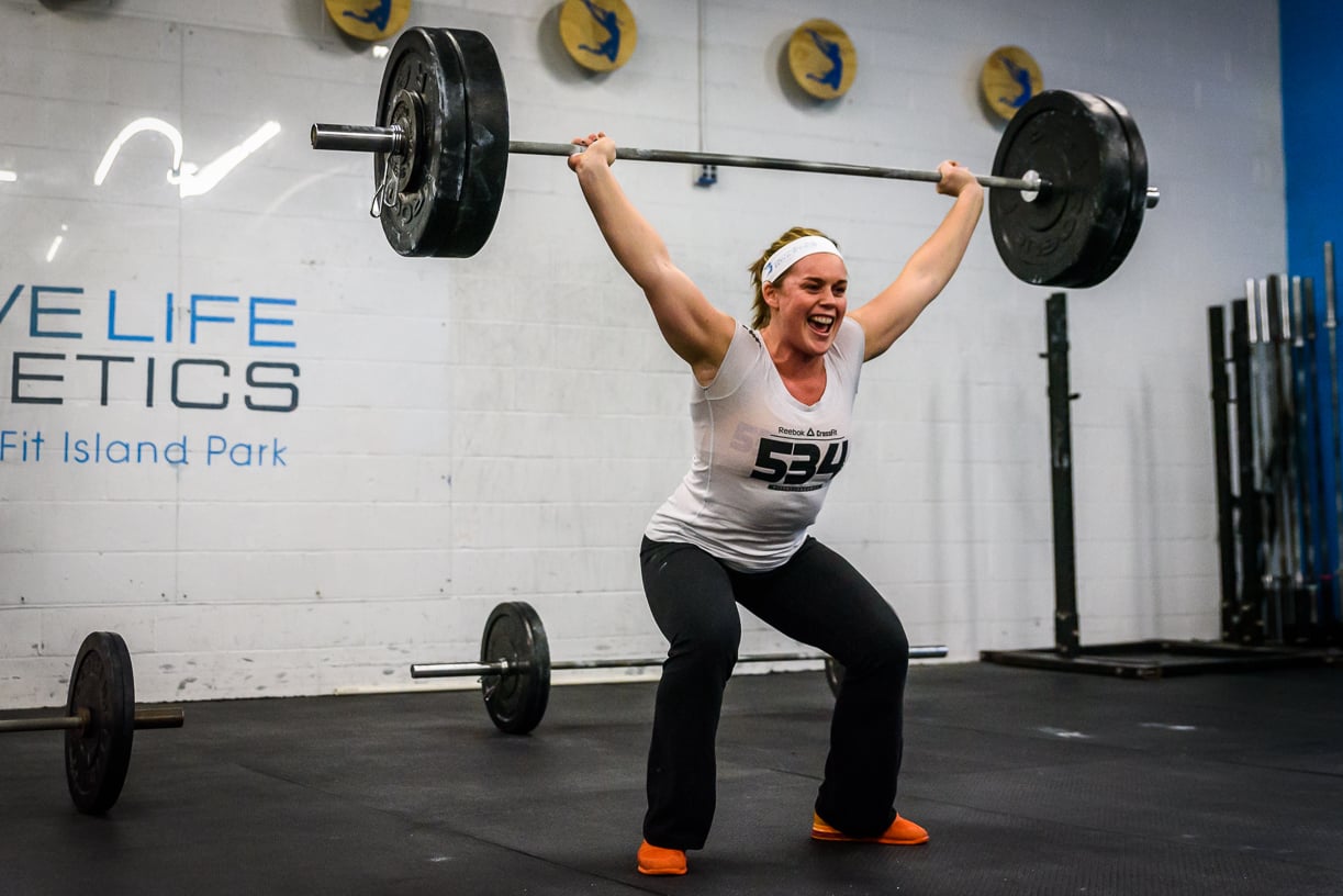 Congrats to Coach Kait on hitting a 185 snatch during today's 5PM class -- three years in the making! And a huge congrats to everyone else who took on the 1RM test today. Whether you PR'd or not you brought your a-game and that's what these test days are all about