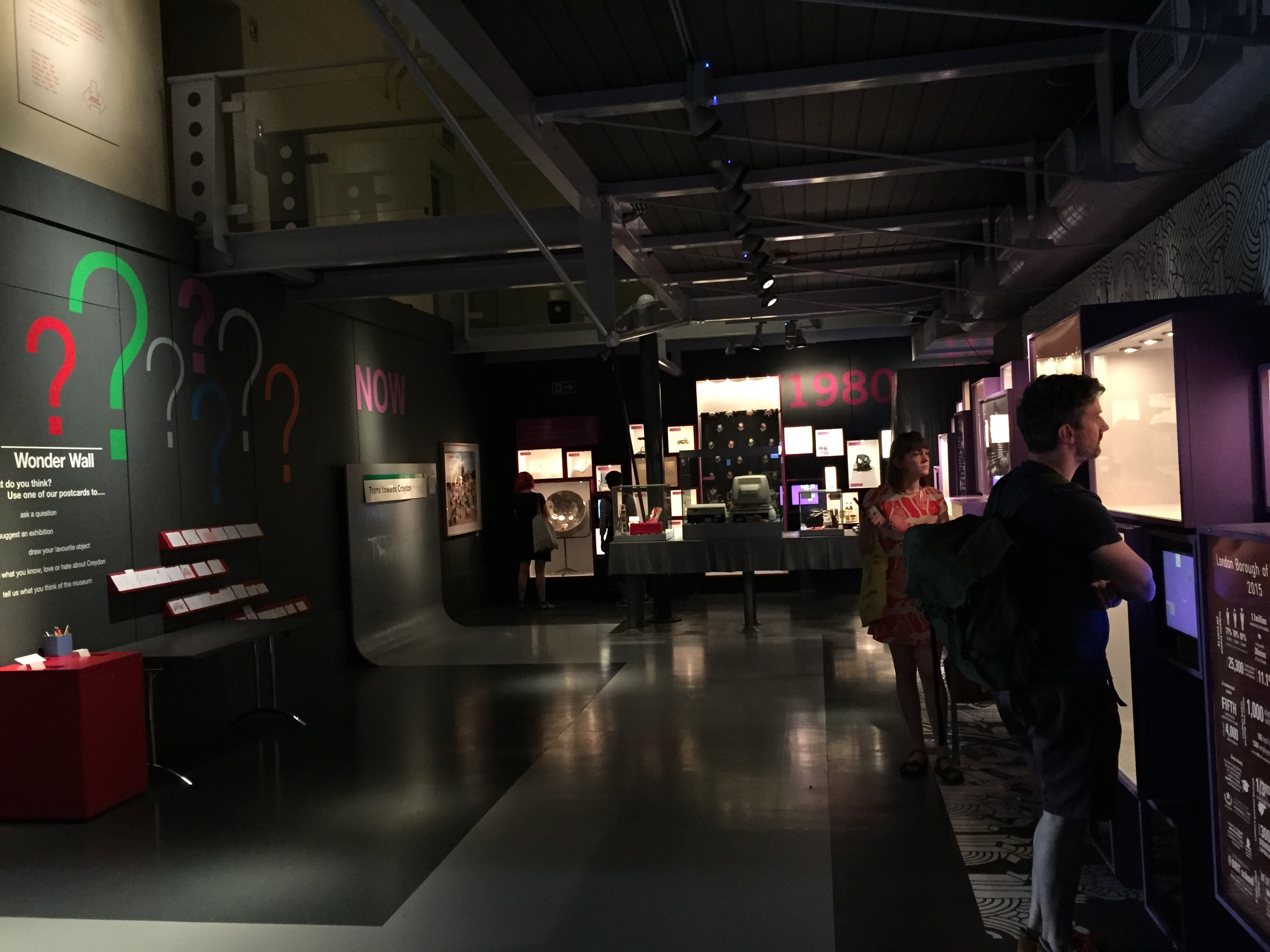 The Tanteo group visiting the Croydon Museum