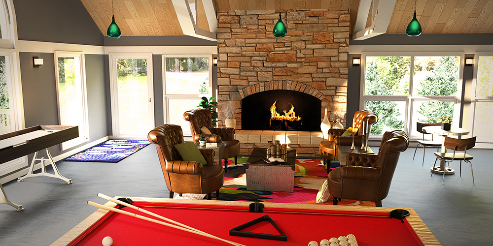 Hidden Lake 3D Renders