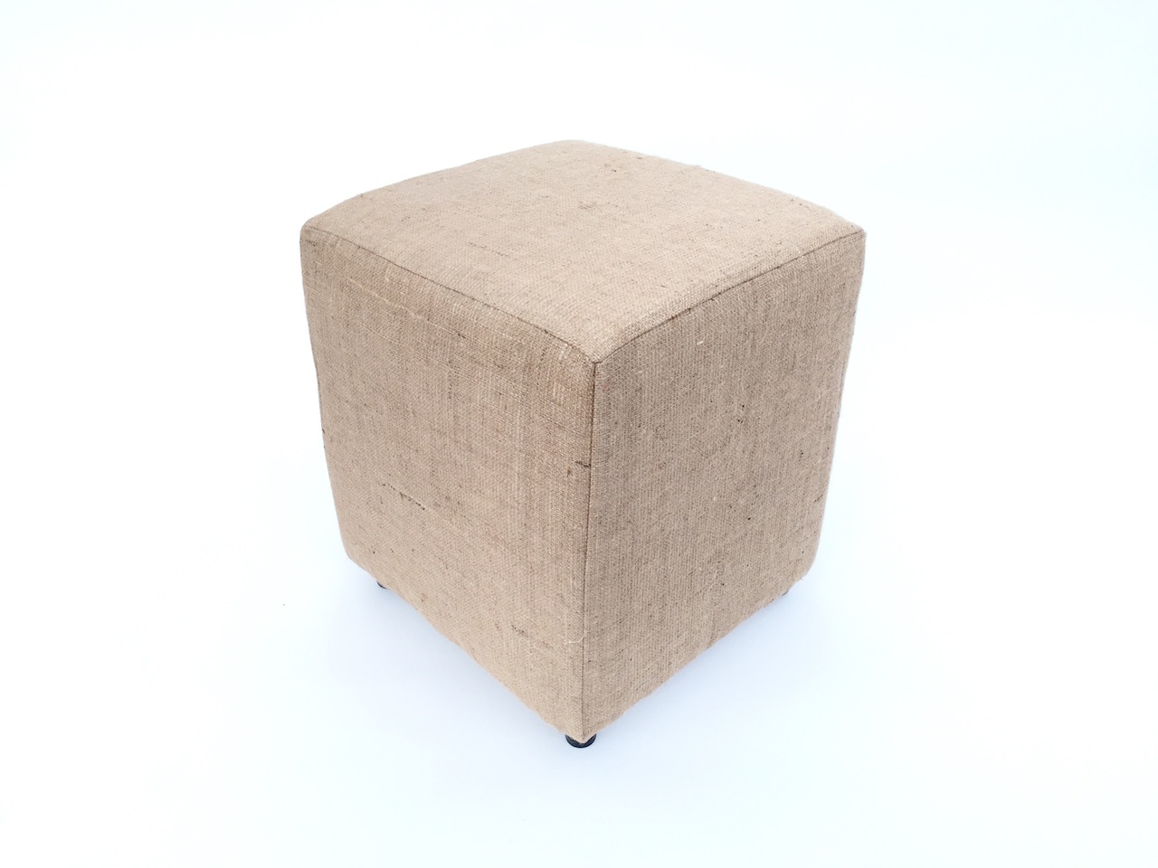 Burlap Stool