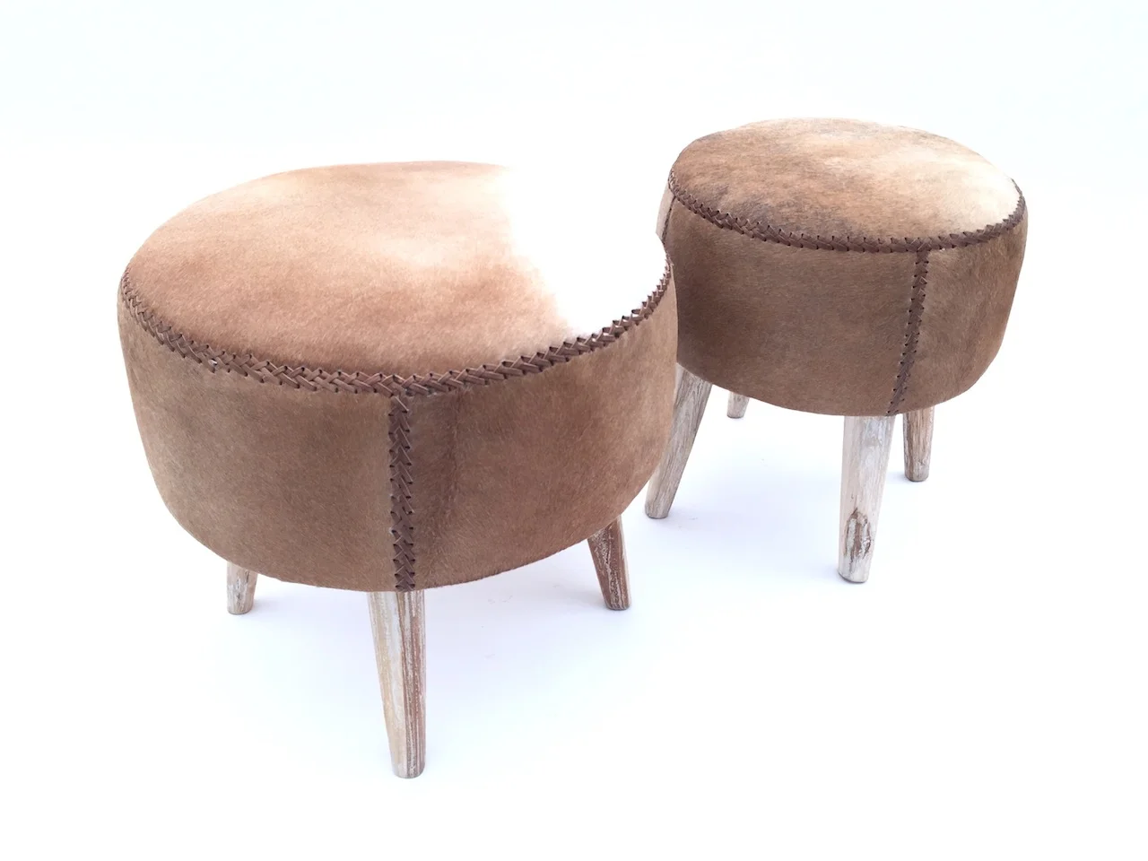 Cow Hyde Stools