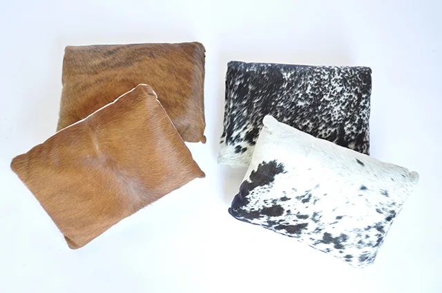 Cow Hide Pillow Collection