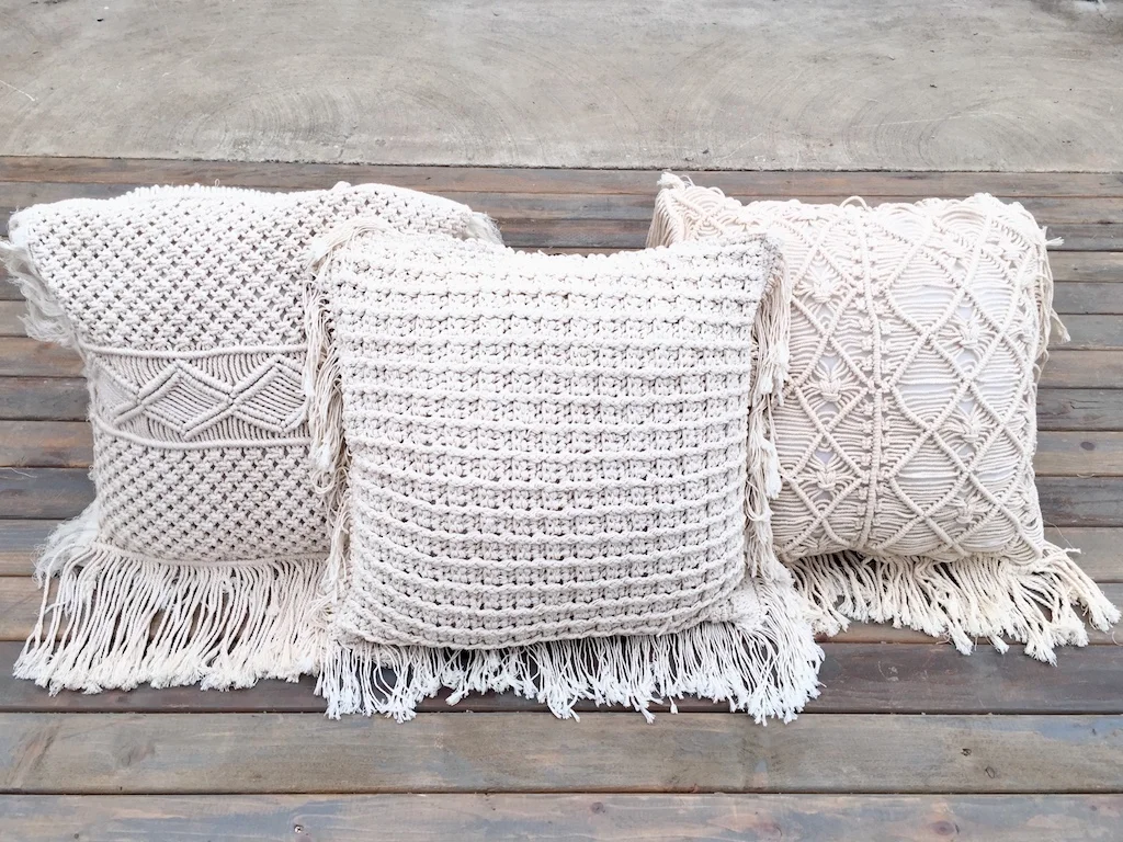 Macrame Pillows