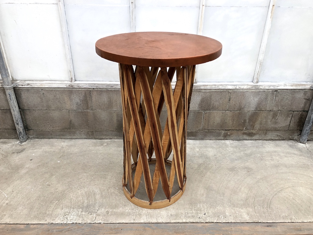 Equipales Highboy with Tobacco Top
