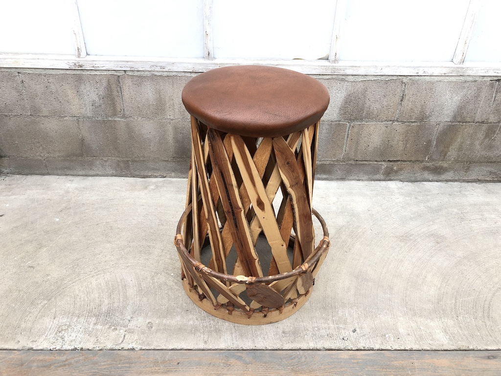 Equipales Barstool w Footrest