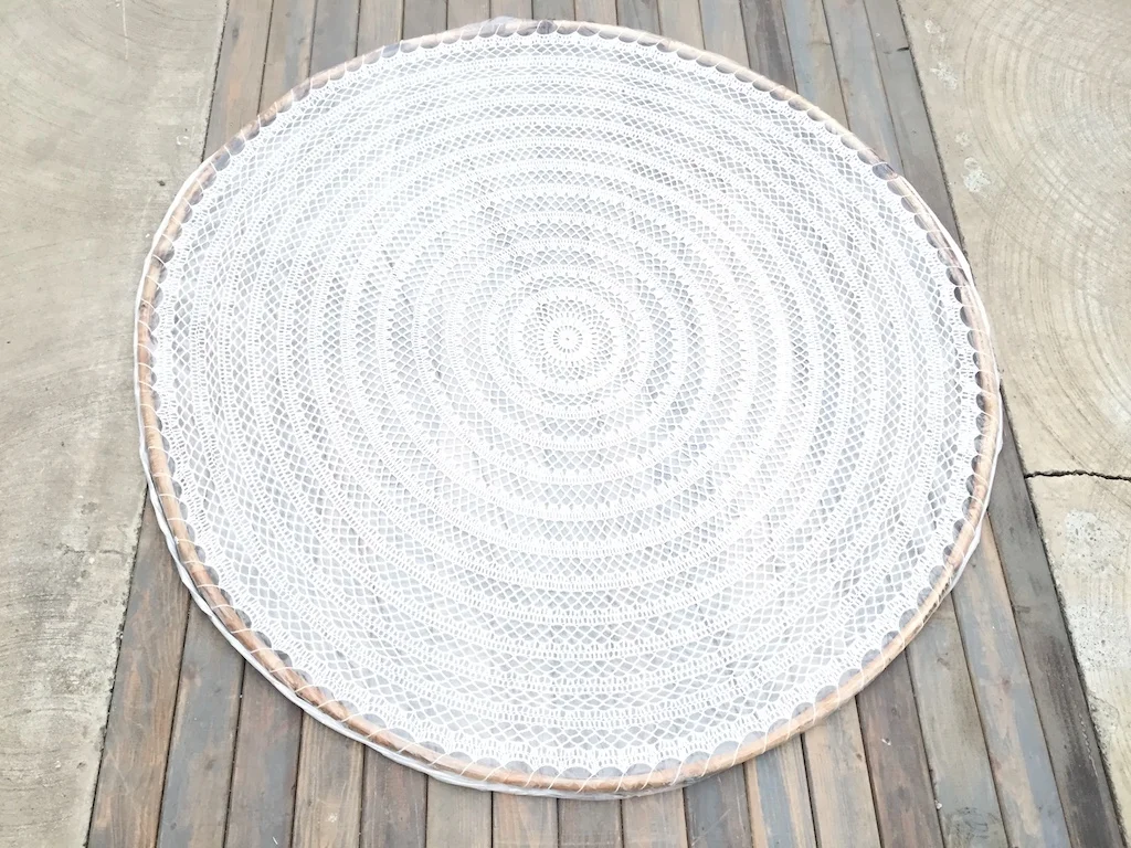 Giant Macrame Disc