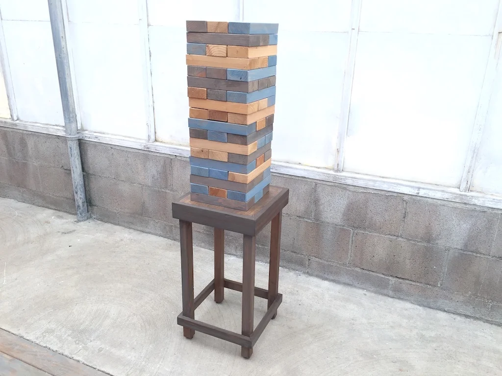 XL Jenga with Table