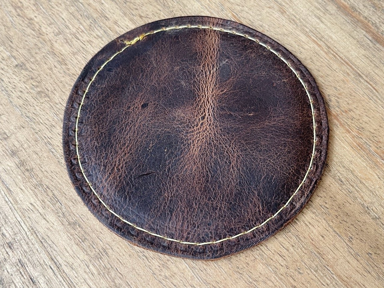 Brown Leather Placemat