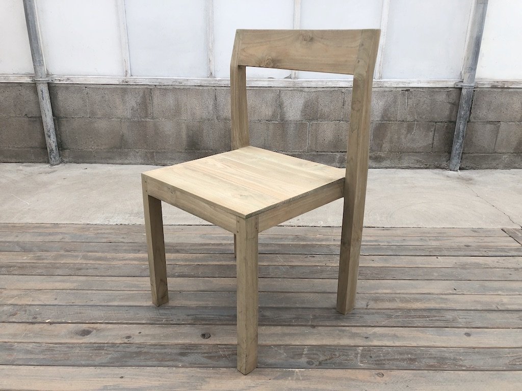 Weathered Dining Chair (no cushion)