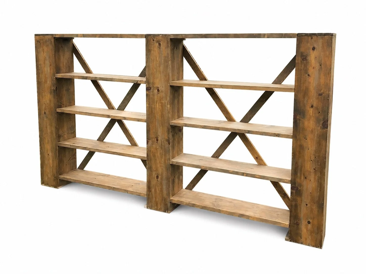 11’ Weathered Back Bar (Open Back)              