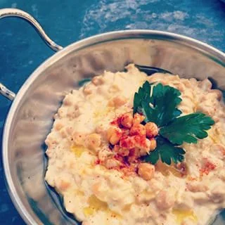Msabaha - Warm spicy chickpea dip
