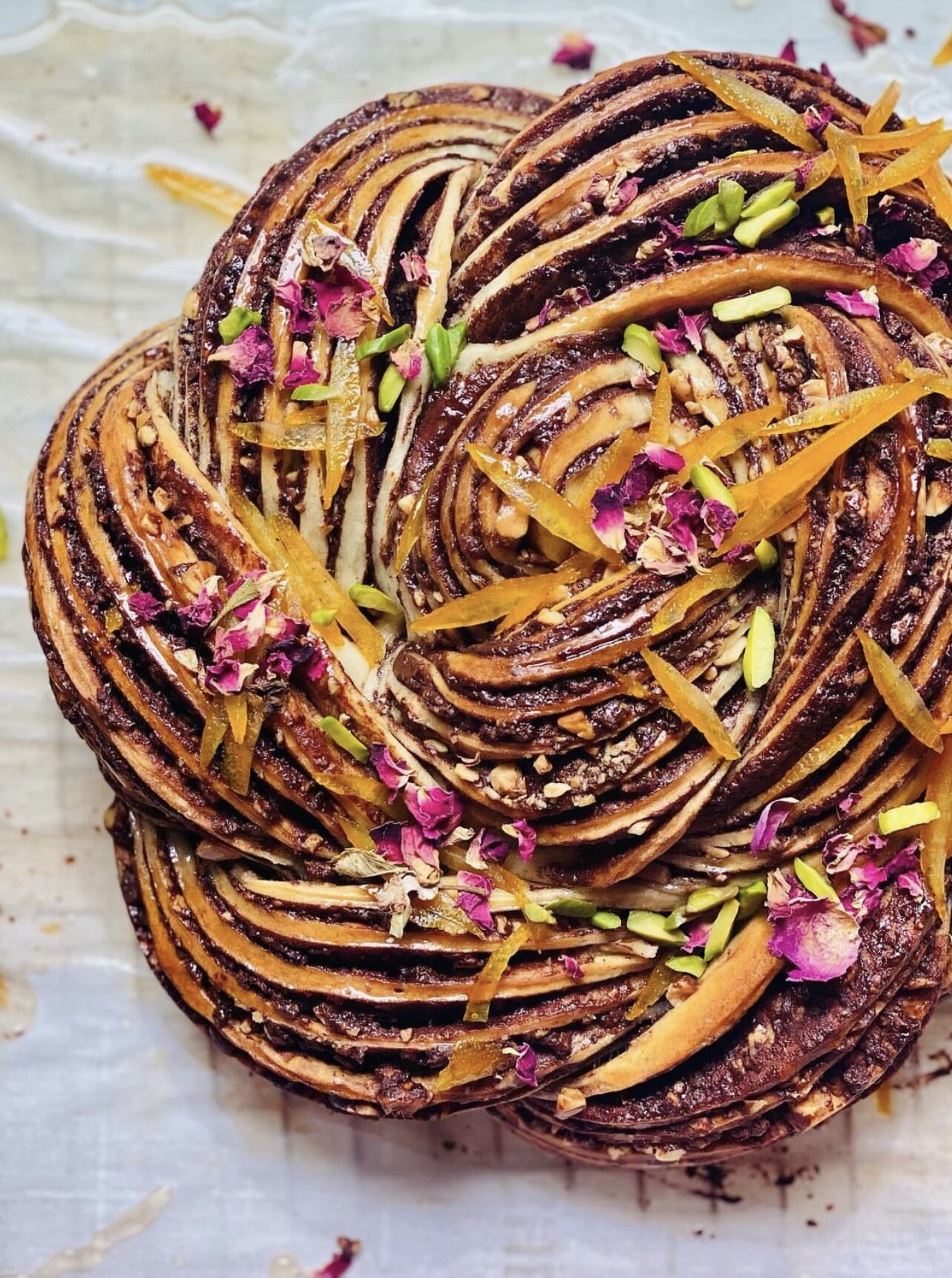 SEPTEMBER 9TH - Chocolate brioche bread twist