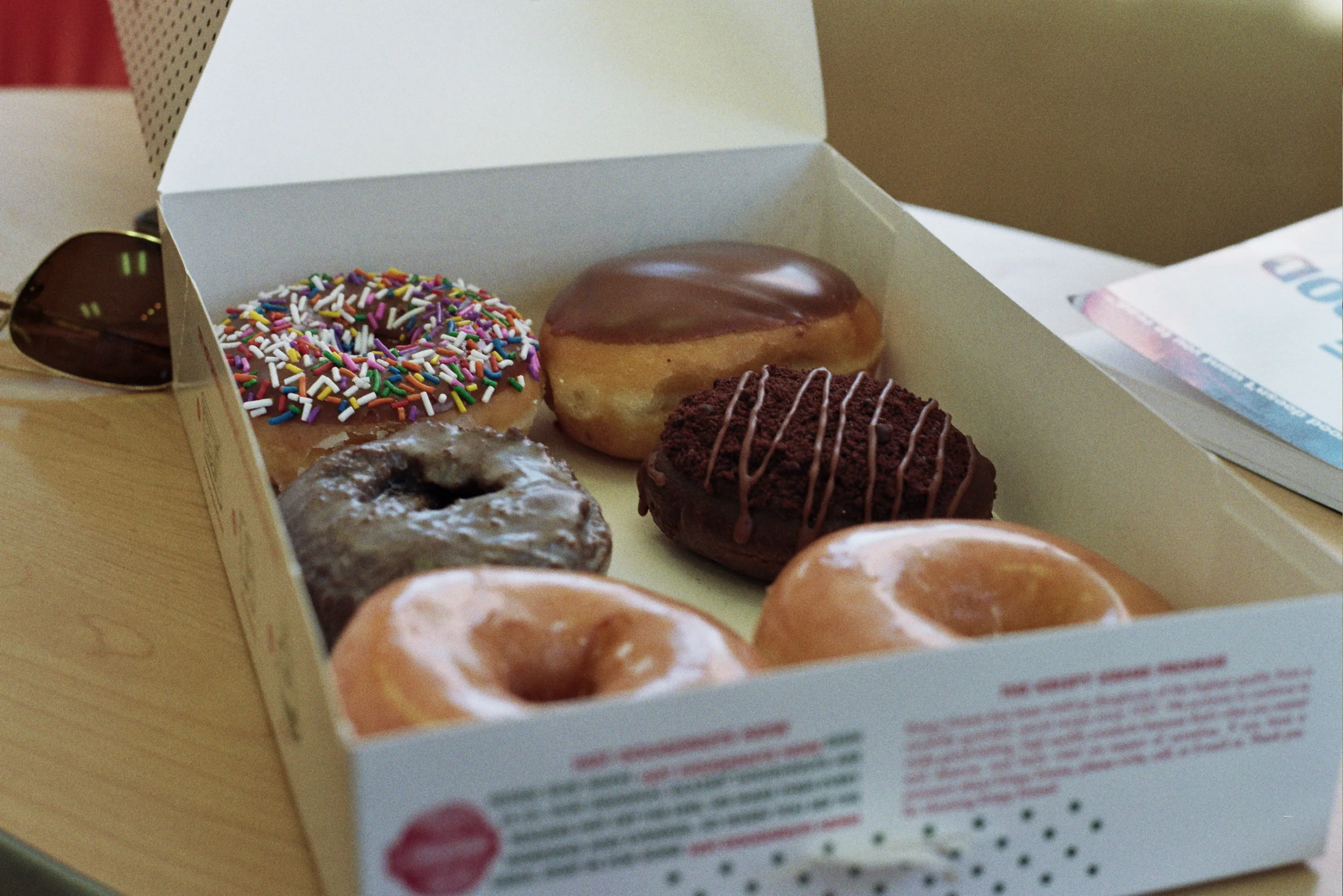 Even work cant stop us from getting donuts. 