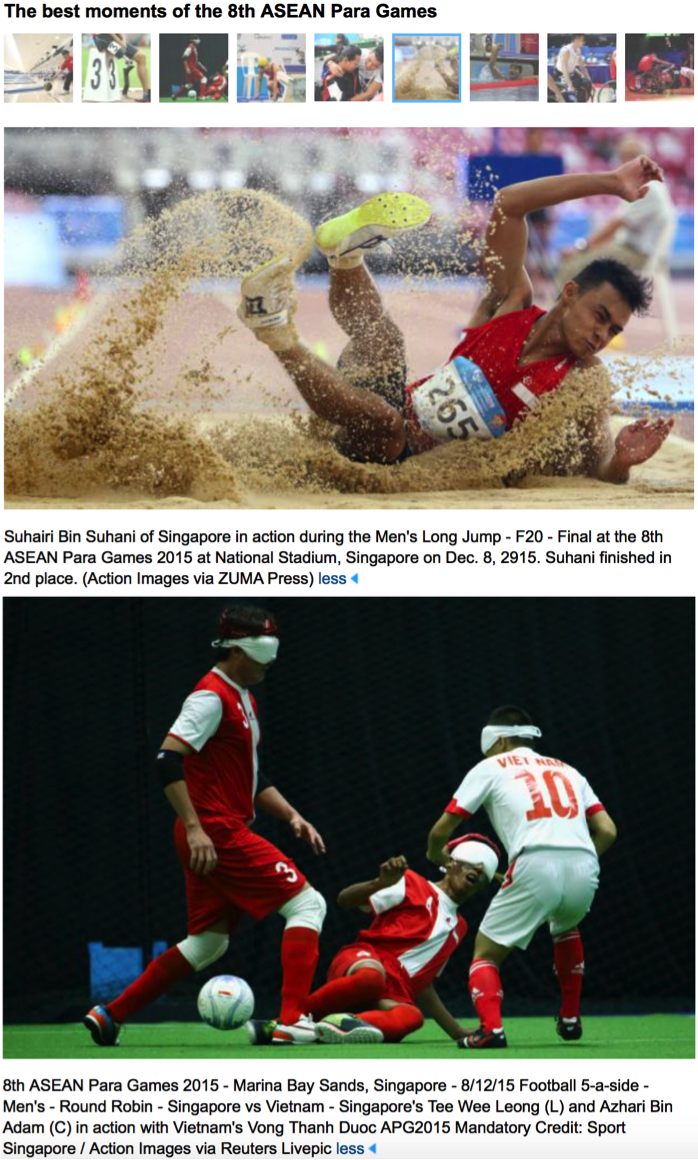 8th ASEAN Para Games, Yahoo! (www.yahoo.com)