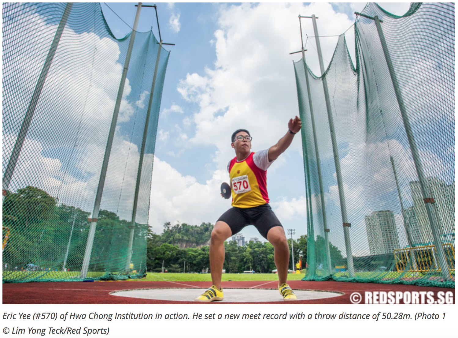  56th National Inter-School Track and Field Championships for Red Sports (www.redsports.sg) 