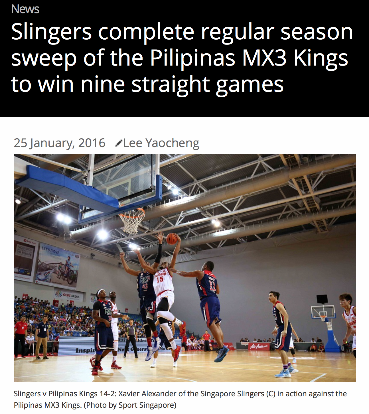  ABL 2015/16 for Thomson Reuters/Action Images for Sport Singapore (www.myactivesg.com) 