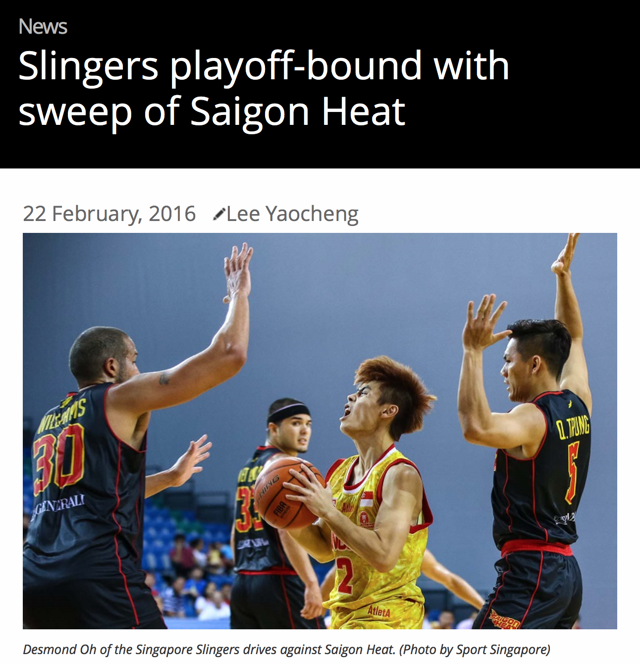  ABL 2015/16 for Thomson Reuters/Action Images for Sport Singapore (www.myactivesg.com) 