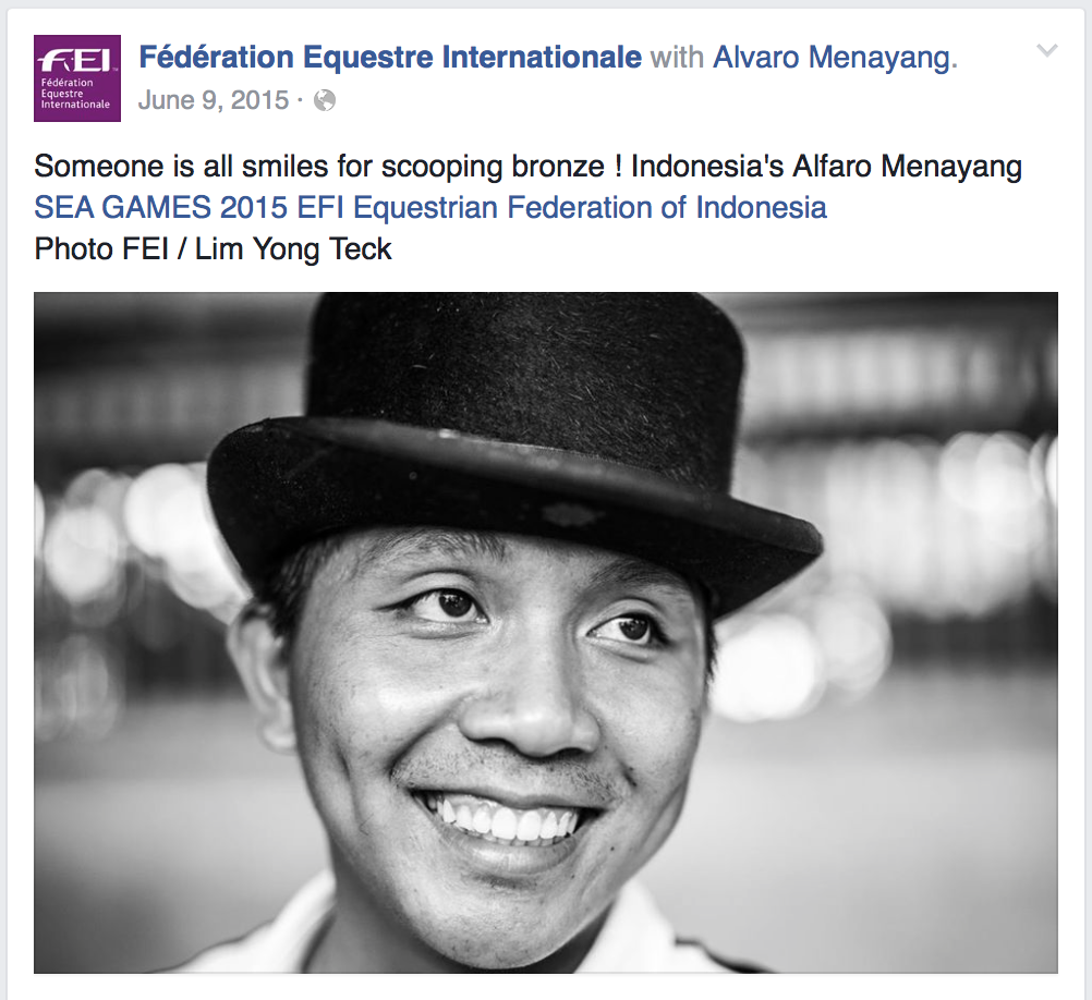  28th Southeast Asian Games for Fédérationa Equestre Internationale (www.fei.org) 