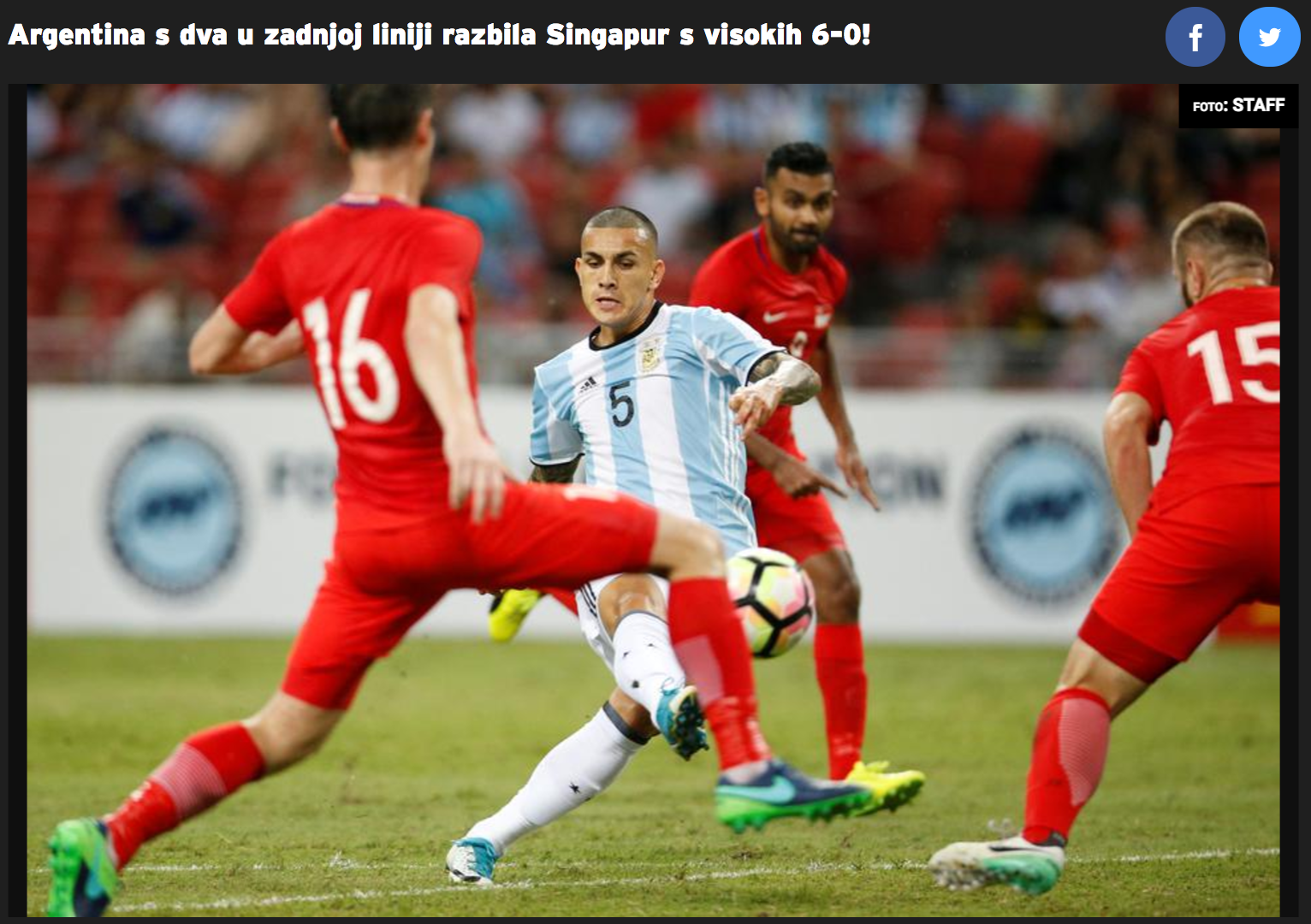 Singapore vs Argentina international friendly for Reuters (pictures.reuters.com)