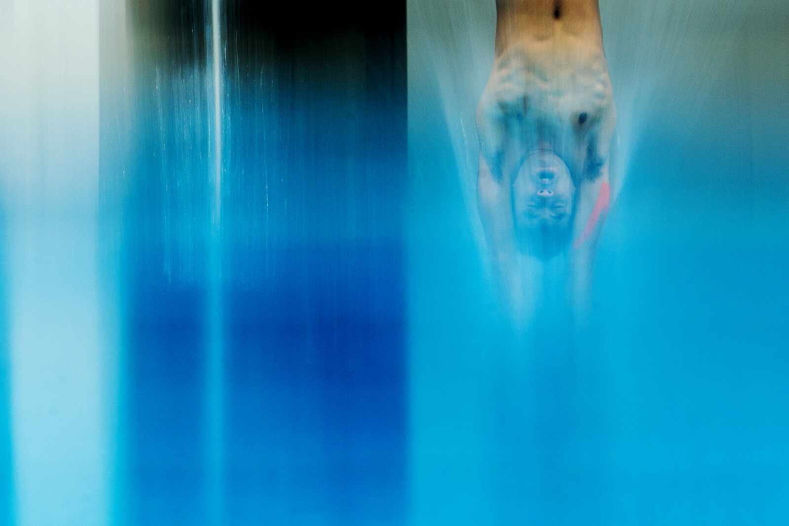  Luthfi Nico Abdillah of Indonesia dives during the men's 10m platform final on day three of the FINA Diving Grand Prix 2015 at OCBC Aquatic Centre on October 18, 2015, in Singapore. 