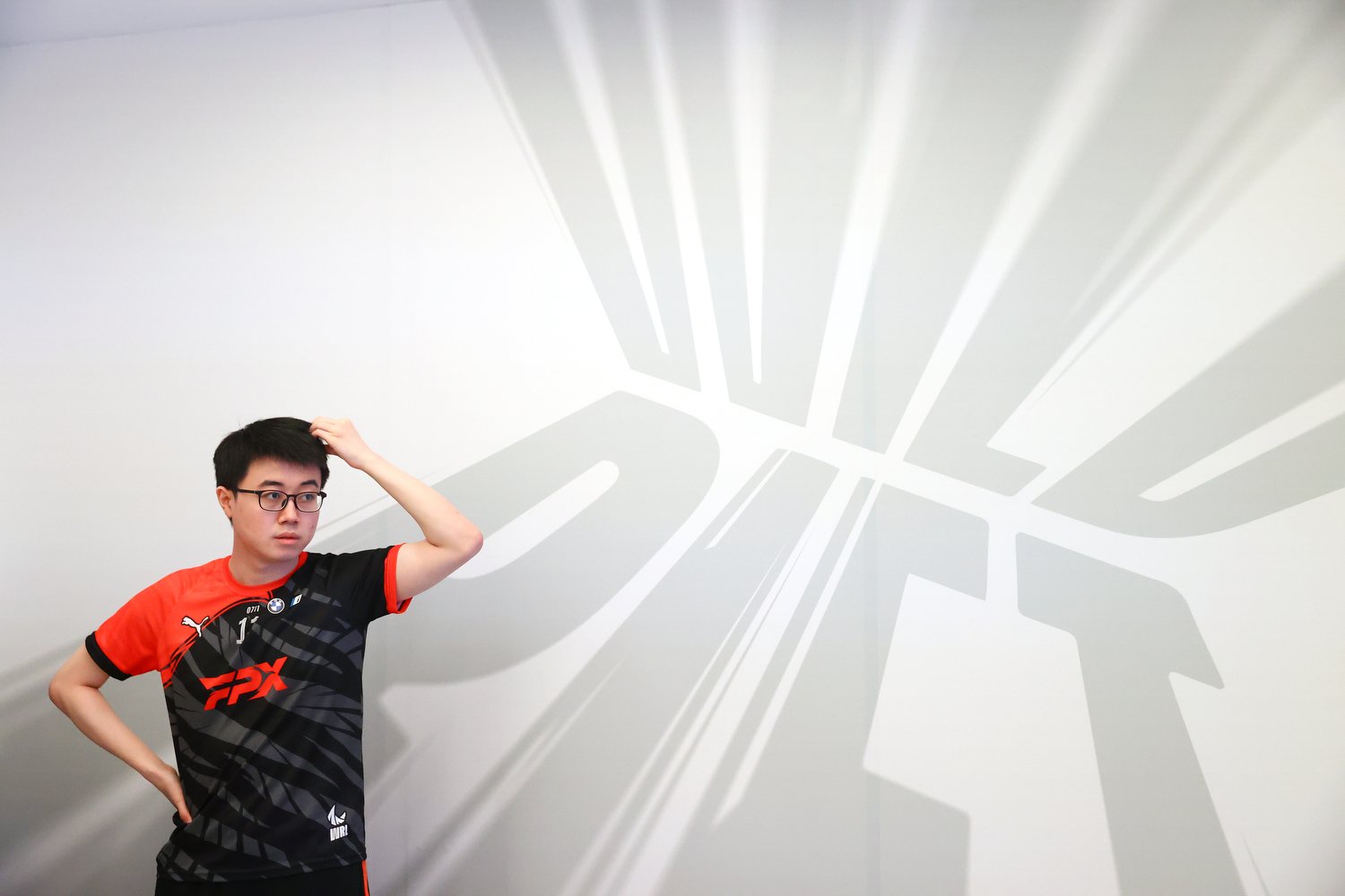  SINGAPORE, SINGAPORE - JULY 05: Yu "0711" Hong of FunPlus Phoenix reacts after losing to Nova Esports in the semifinal of the 2022 Wild Rift Icons Global Championship Championship at Suntec Singapore International Convention & Exhibition Centre on J