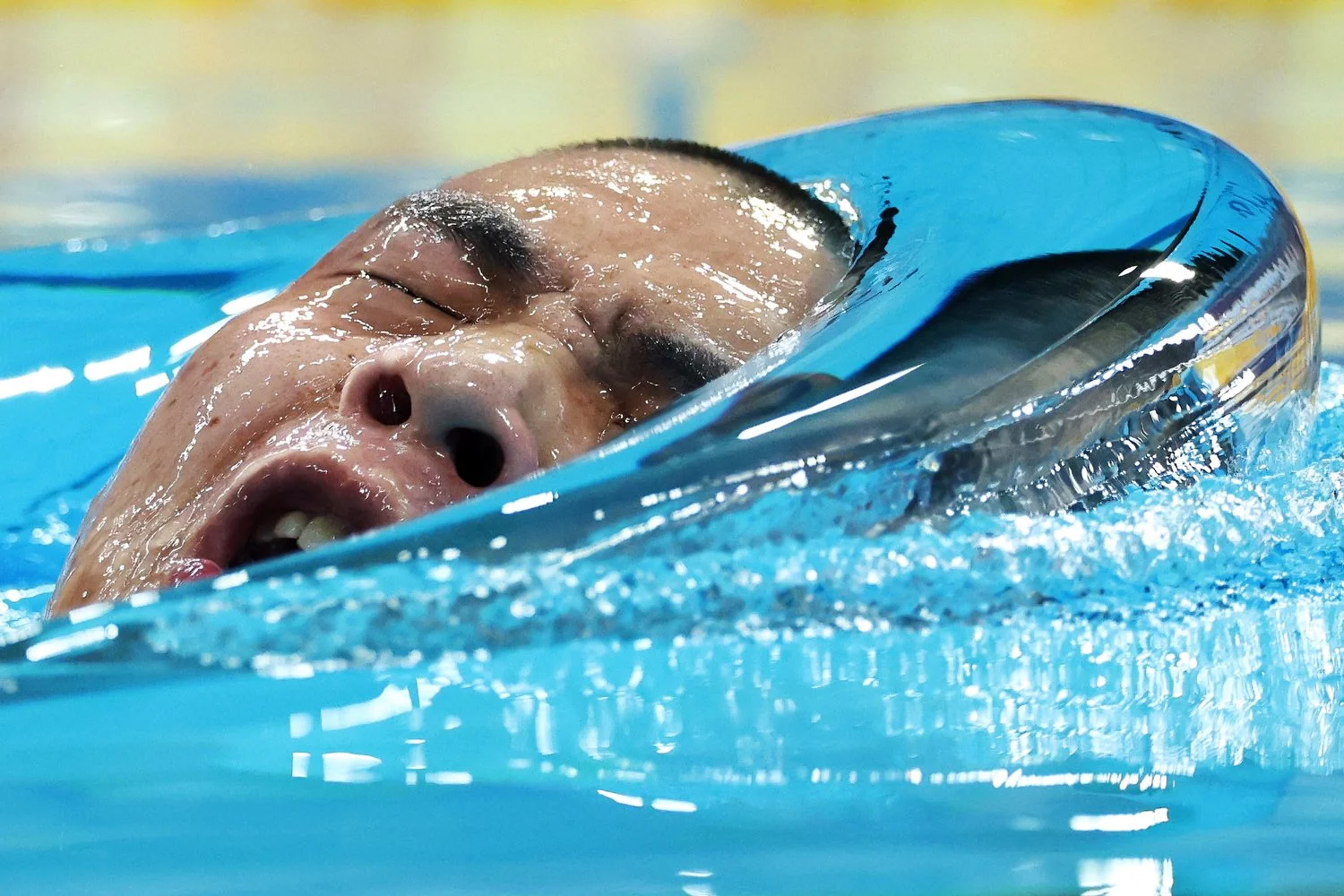  SINGAPORE, SINGAPORE - SEPTEMBER 24: Jincheng Guo of Team China competes in the Men’s 200m Individual Medley SM5 Final during day four of the Toyota World Para Swimming Championships at OCBC Aquatic Centre on September 24, 2025 in Singapore. (Photo 