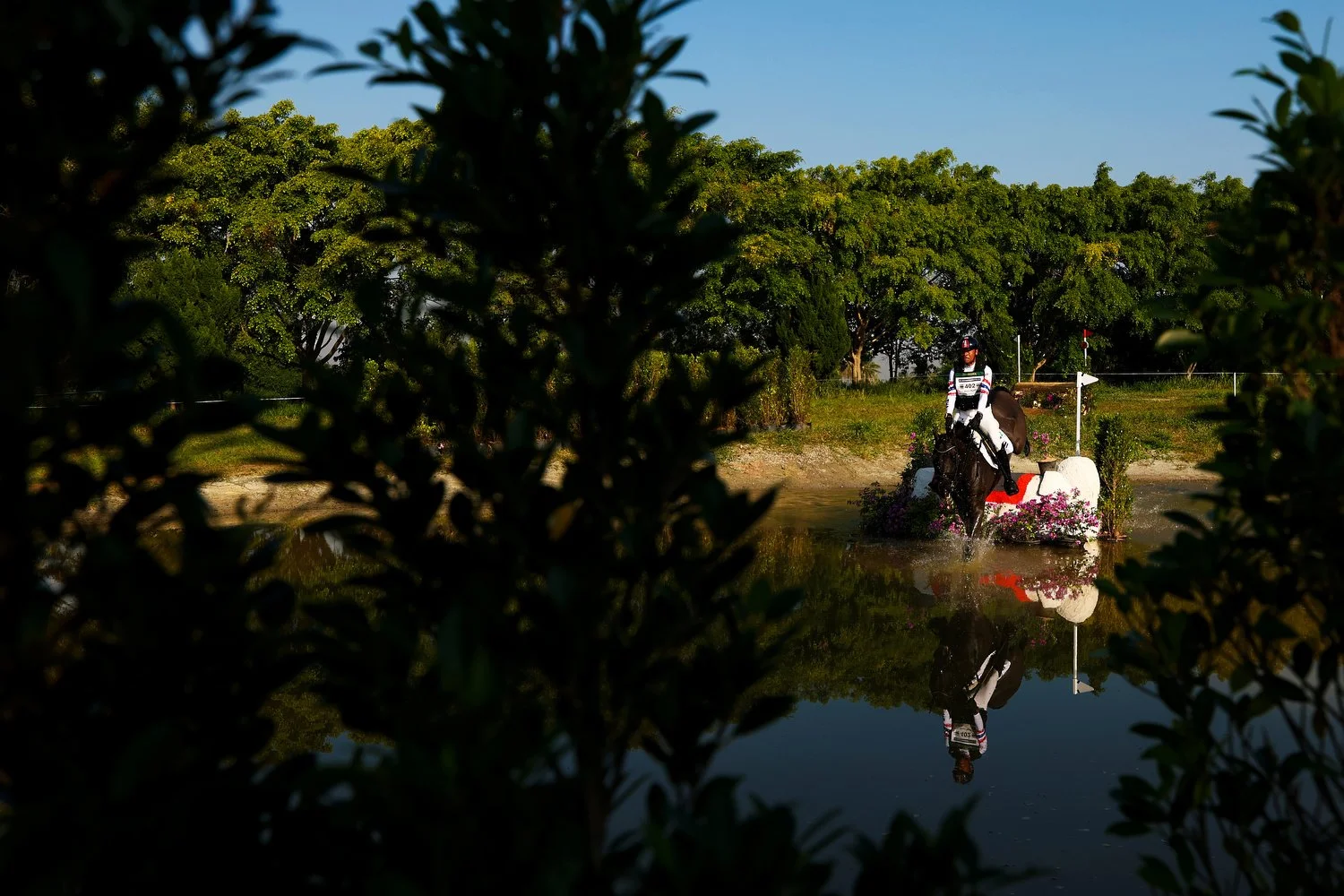  Supap Khaw-Ngam of Thailand riding Vinetto 3 in the eventing cross-country test during the FEI Asian Championships at the Thai Polo Club on December 2, 2025 in Pattaya, Thailand. (FEI/Yong Teck Lim) 