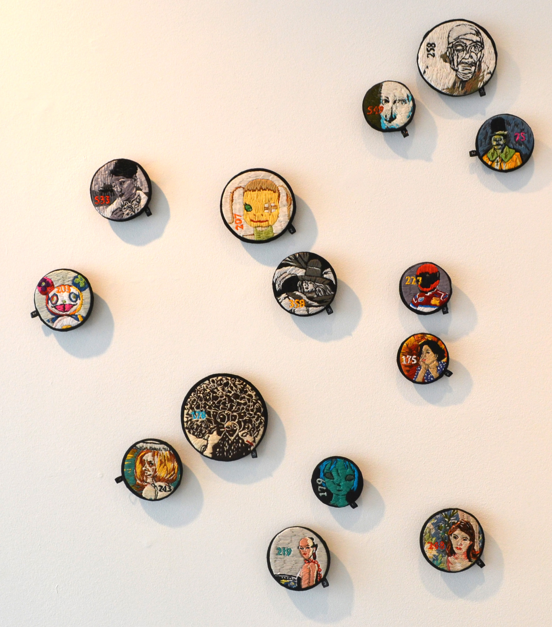 Faces of Art Now (détail)