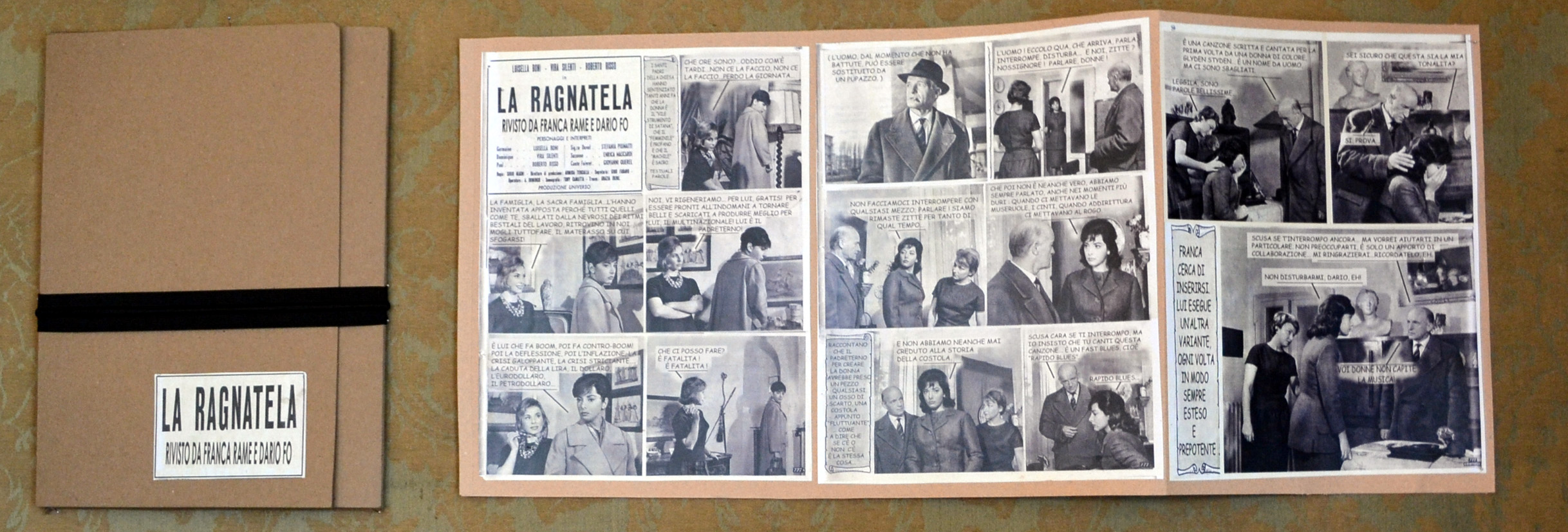"La ragnatella", rivisto da Franca Rame e Dario Fo