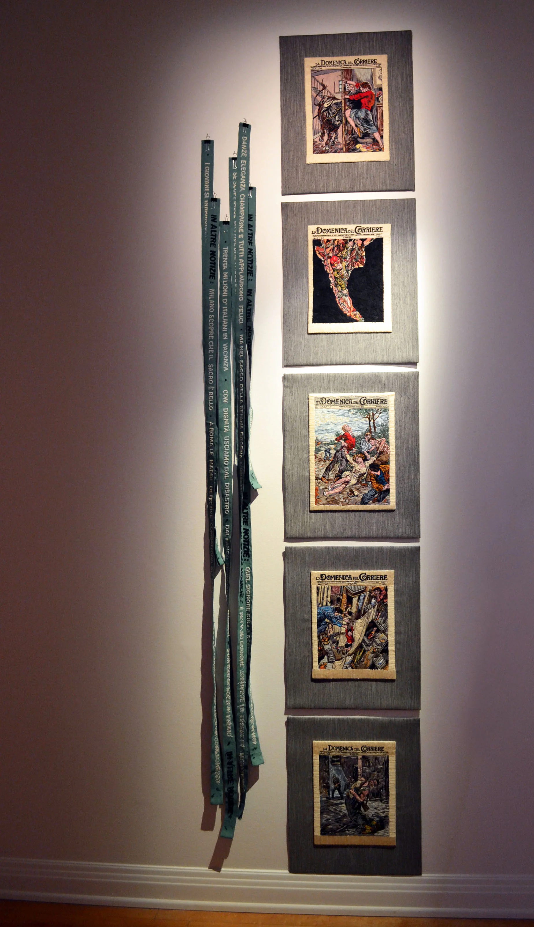Installation, Maison de la culture de Gatineau (as work-in-progress)