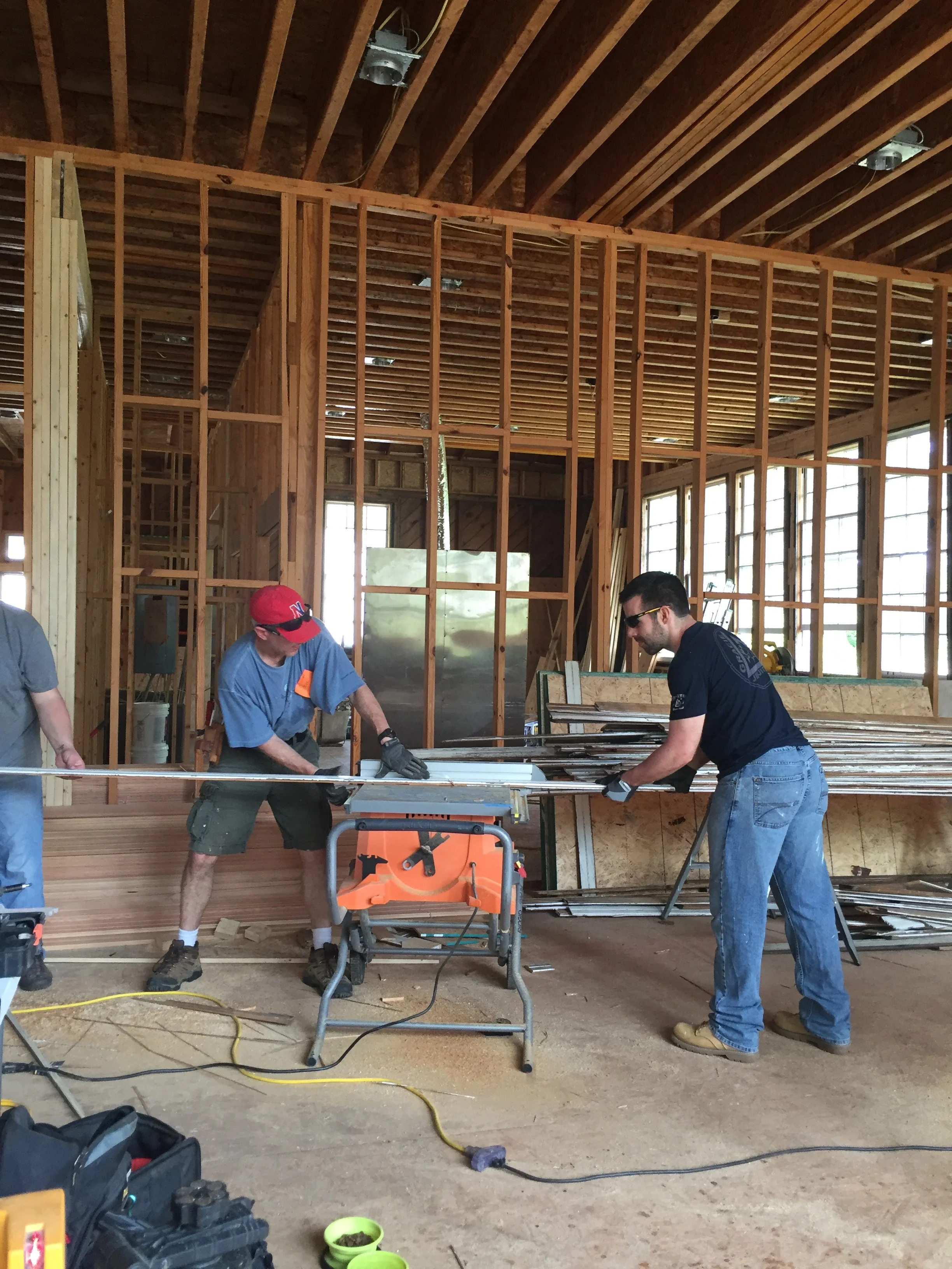 Build-vention 2013: $3000 raised and donated to Hero Housing in Greensboro AL. Then we, as a school, traveled and built a house 3 days for someone in need of suitable living. 