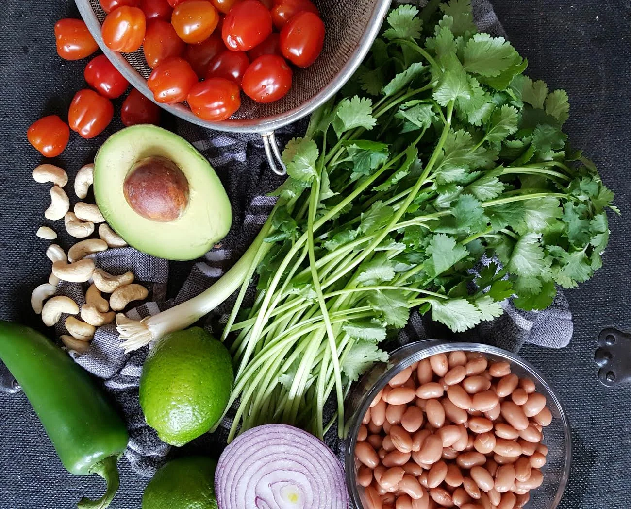 Beautiful, colourful whole foods. Nothin' better than this.
