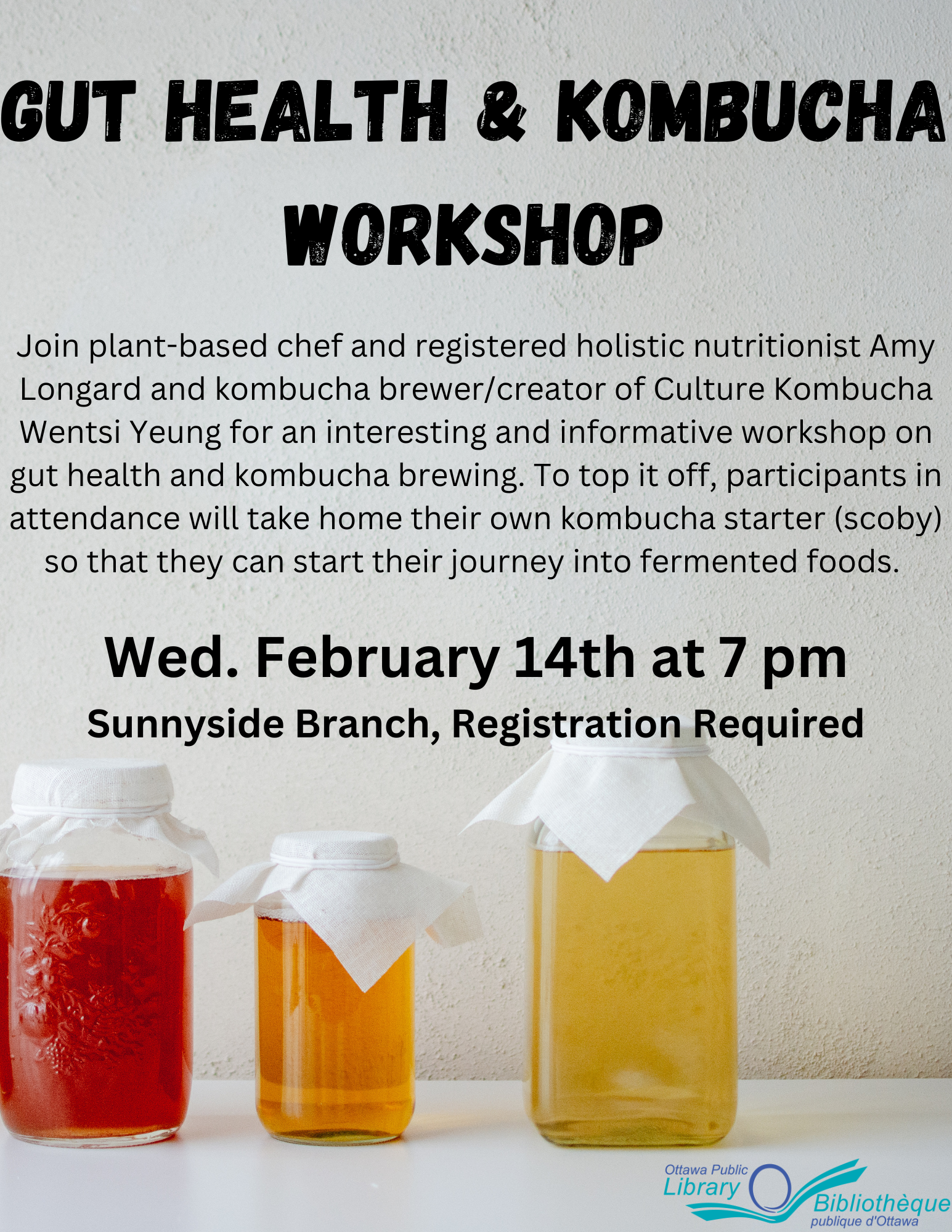 Gut Health & Kombucha Making Workshop