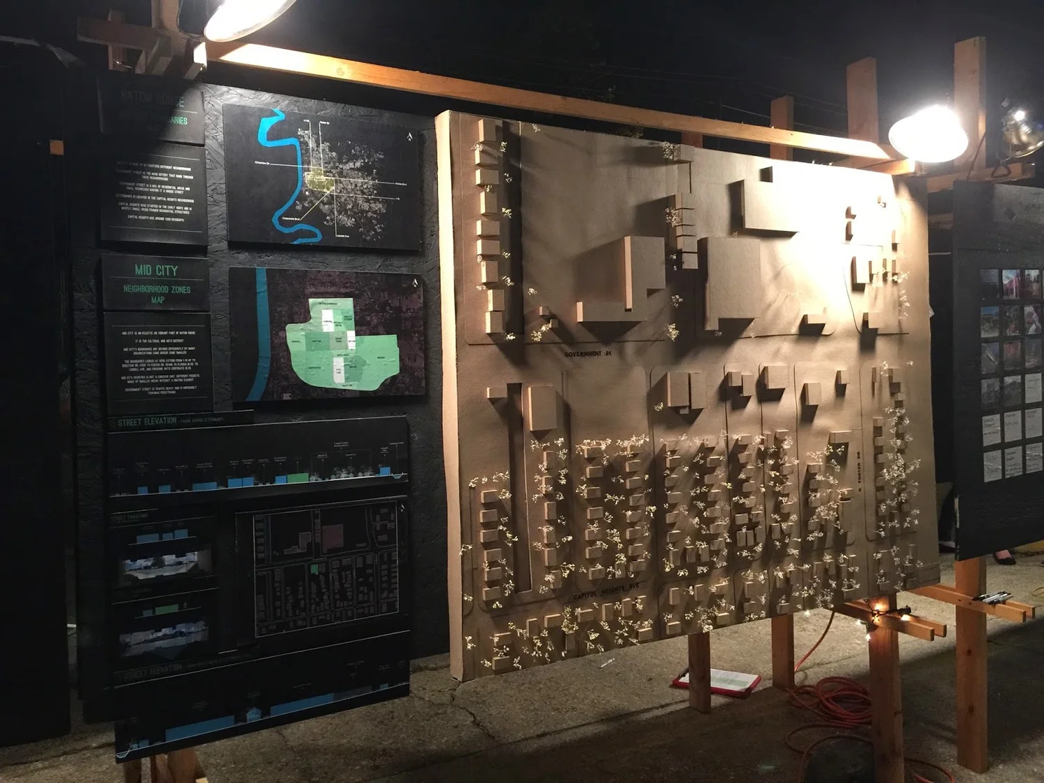 Site Plan & Research Display