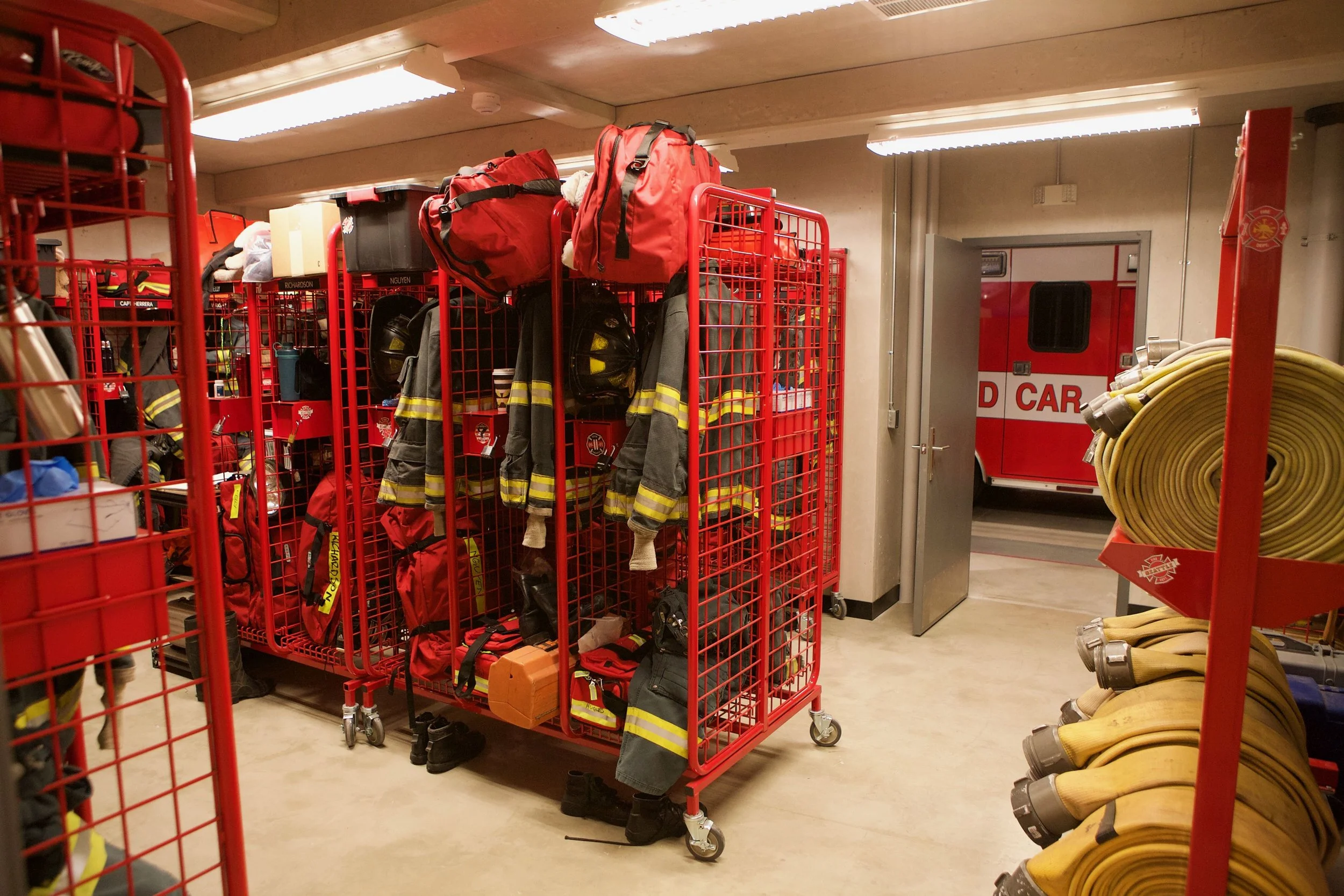Fire Station 19 - Turn Out Room