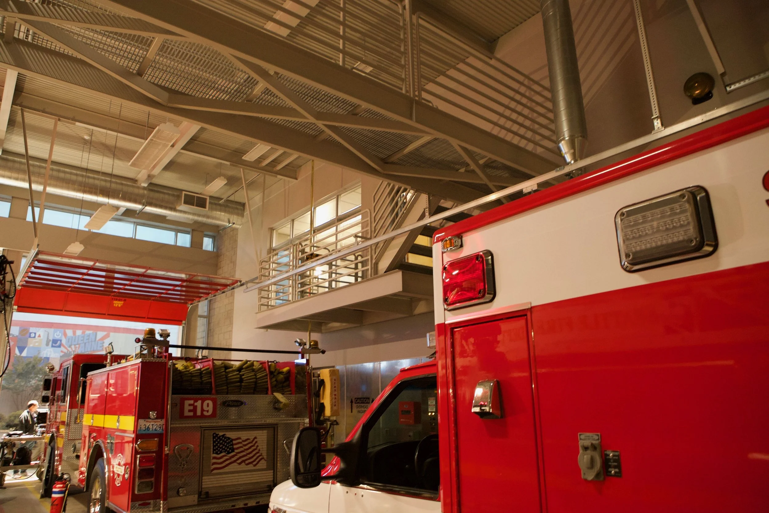 Fire Station 19 - Apparatus Bay
