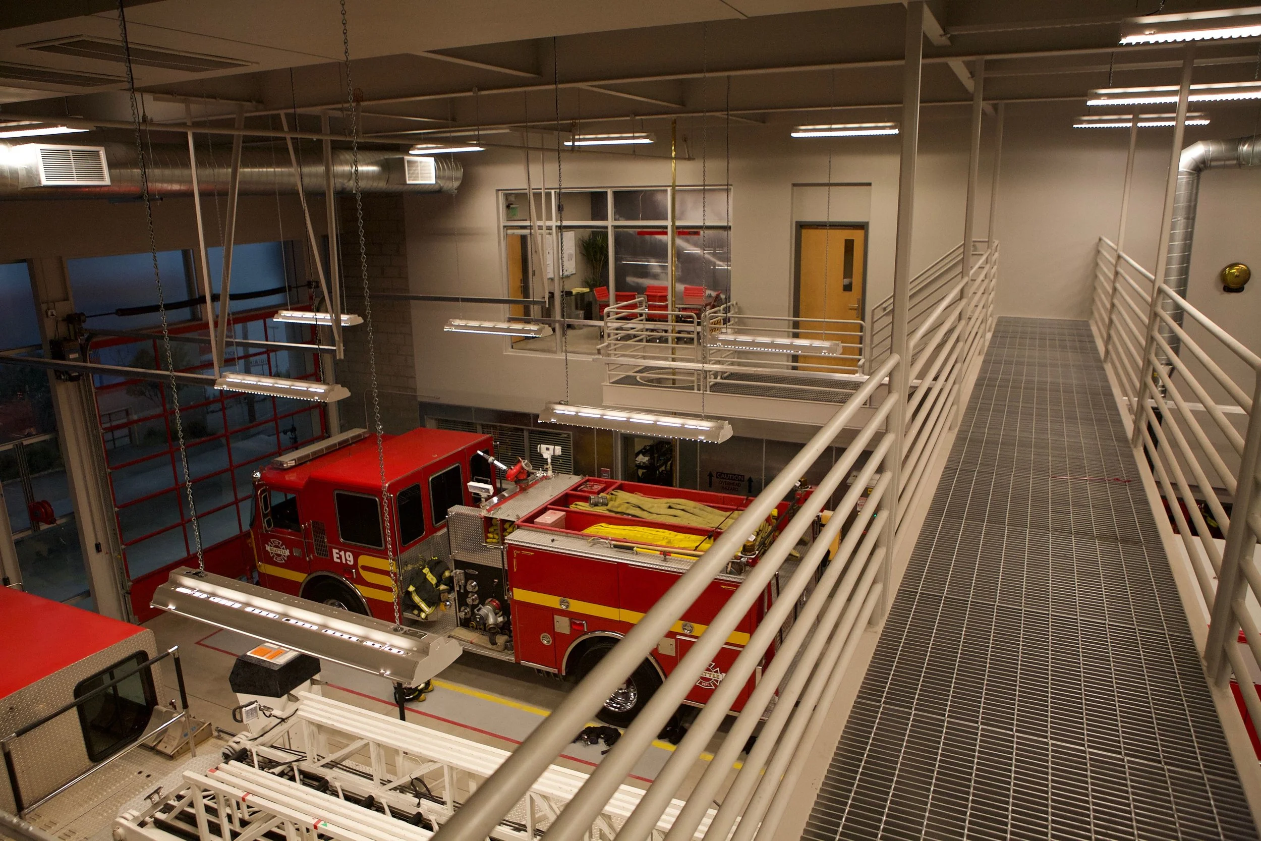 Fire Station 19 - Apparatus Bay