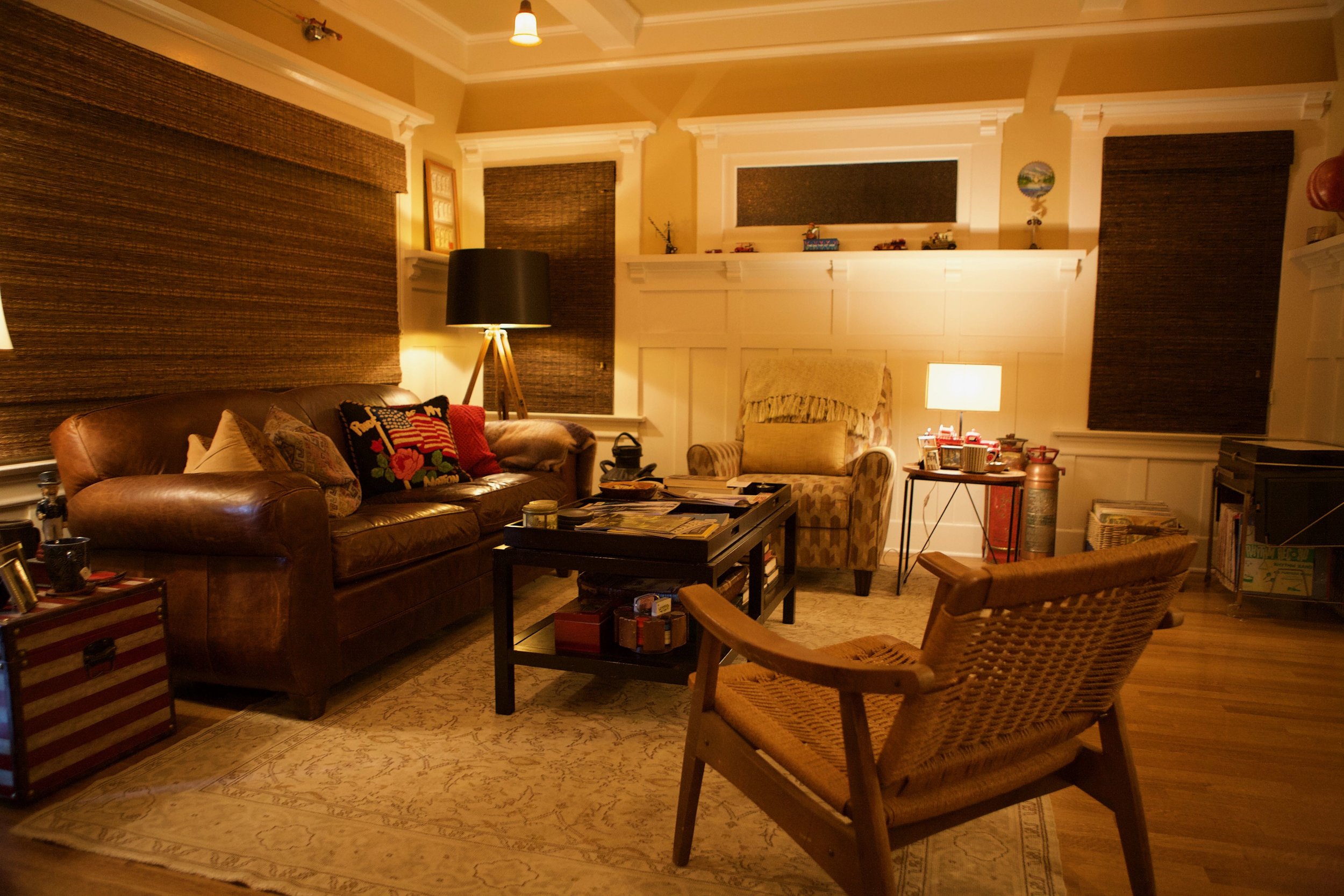 Pruitt House - Living Room