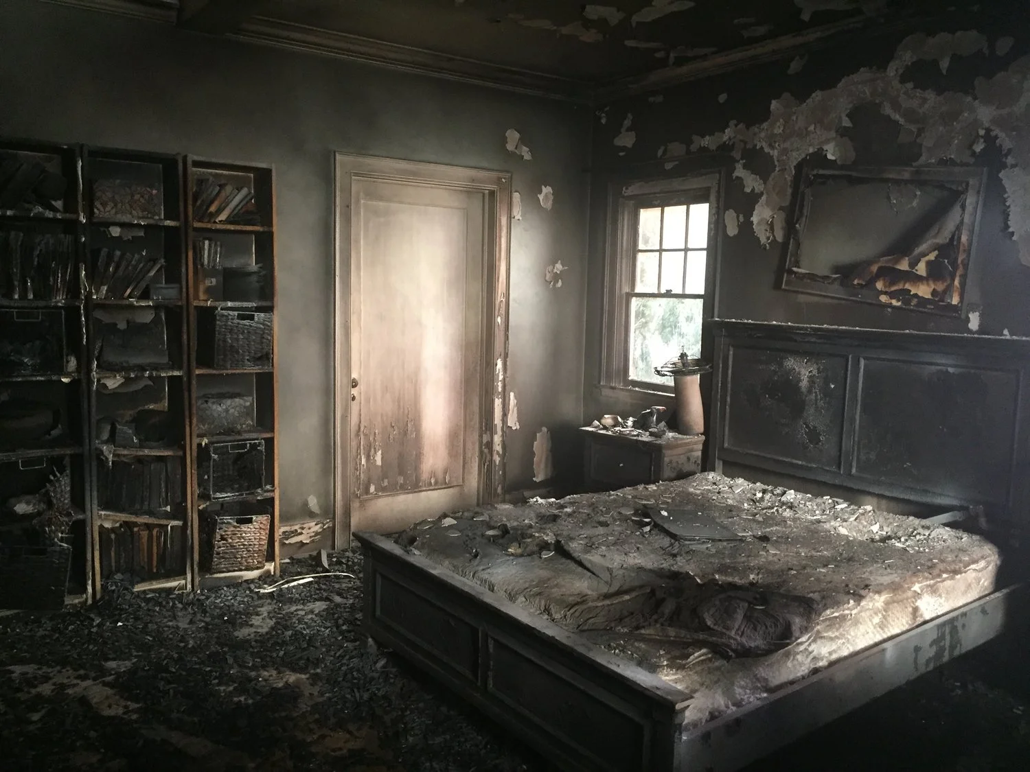 Tiffany's Bedroom - Post-Burn