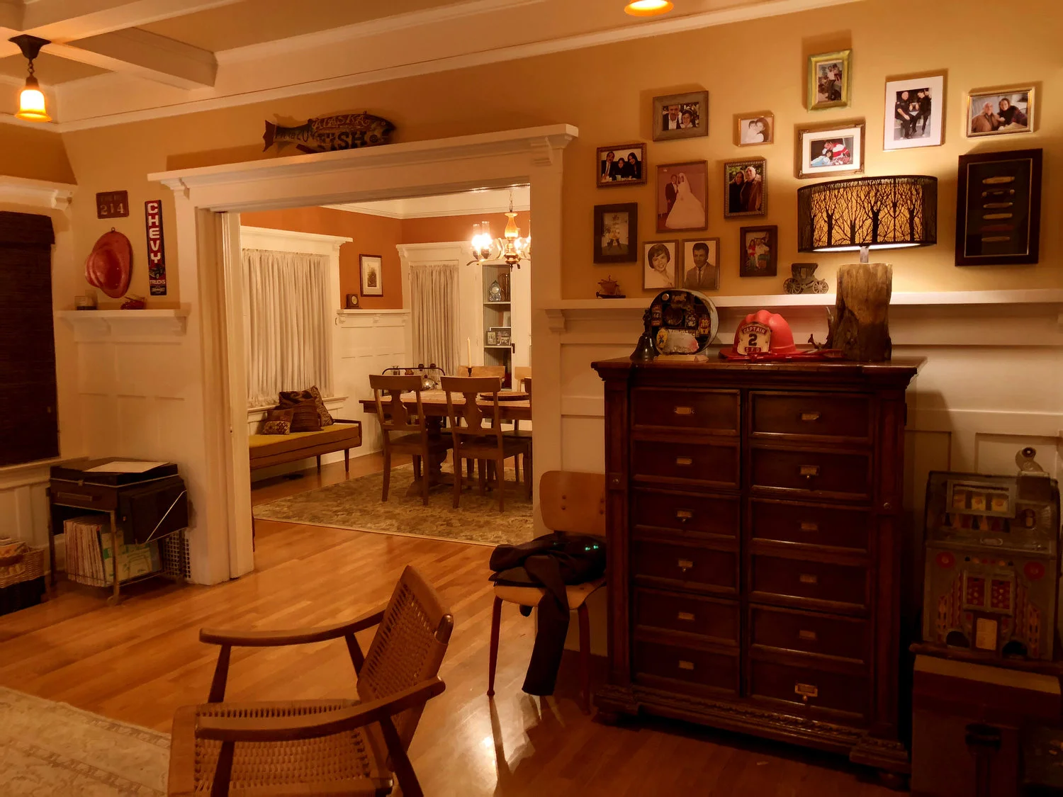 Pruitt House - Living Rom