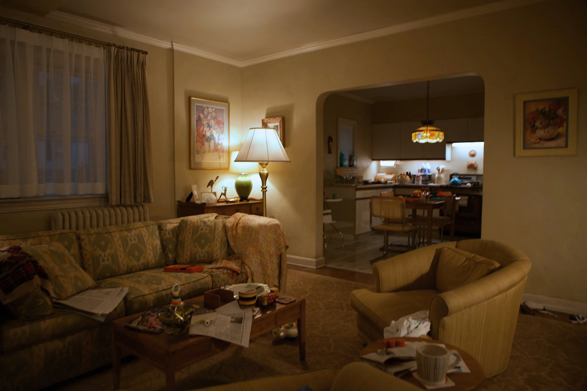 Interior Windsor Apartment - Living Room - Flashback 1980