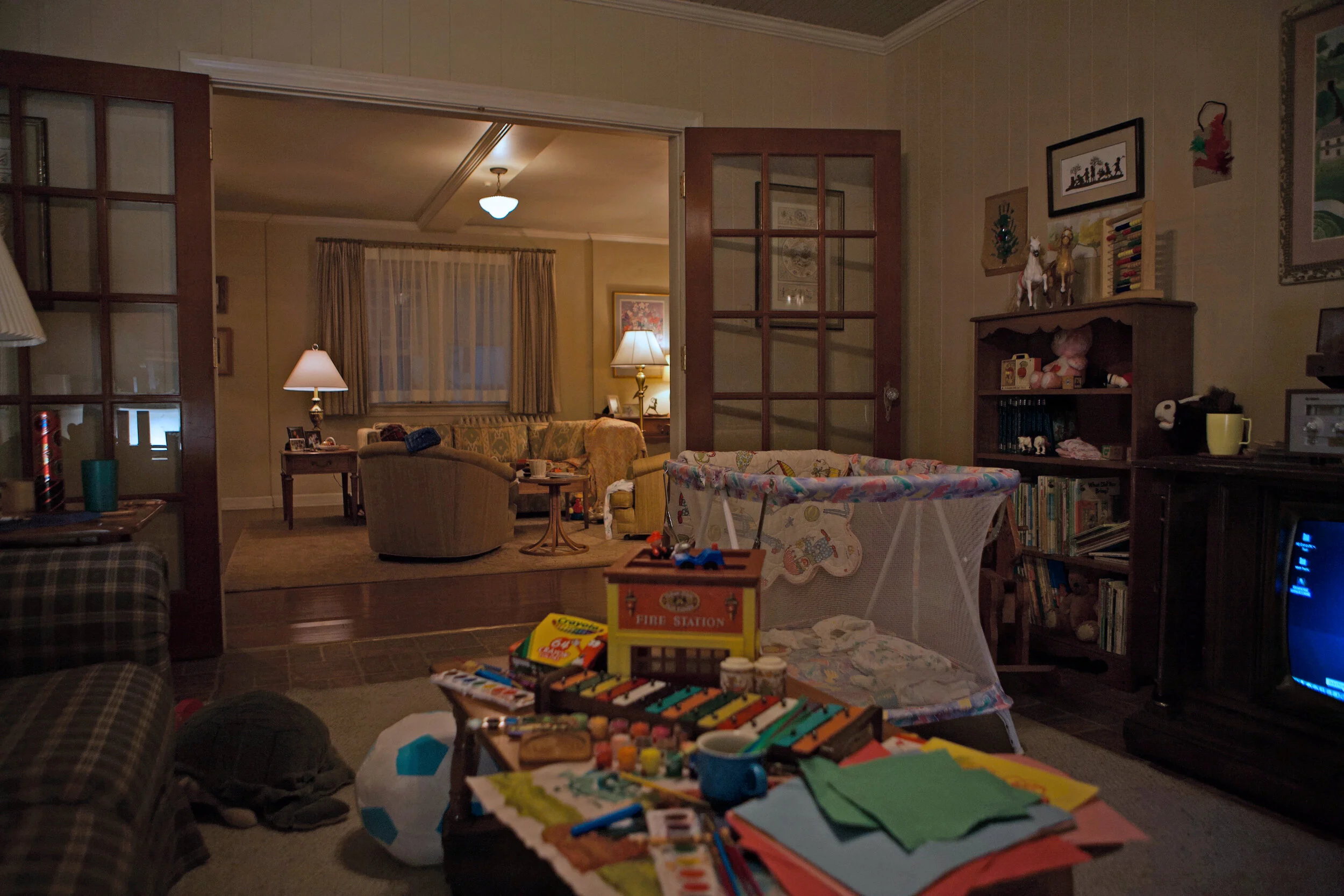 Interior Windsor Apartment - Sun Room - Flashback 1980