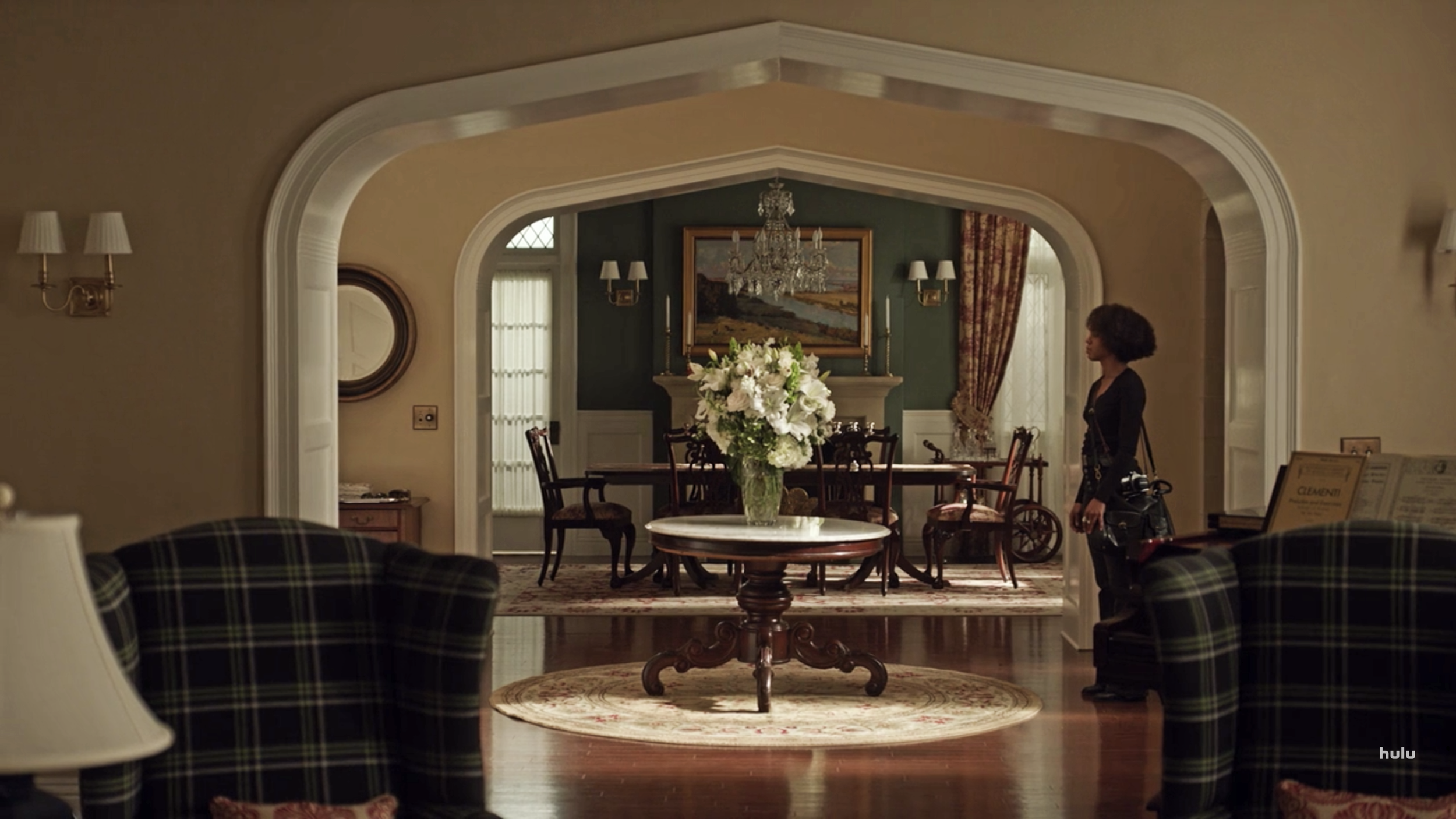 Interior Richardson House - Living/Foyer/Dining Room - 1997