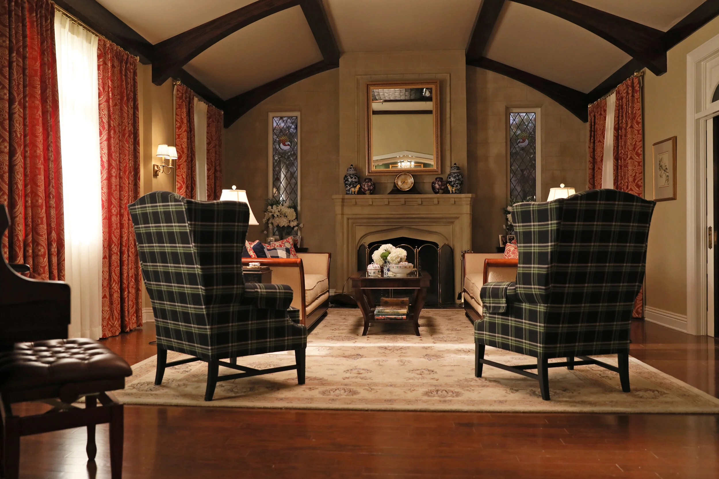 Interior Richardson House - Living Room - 1997