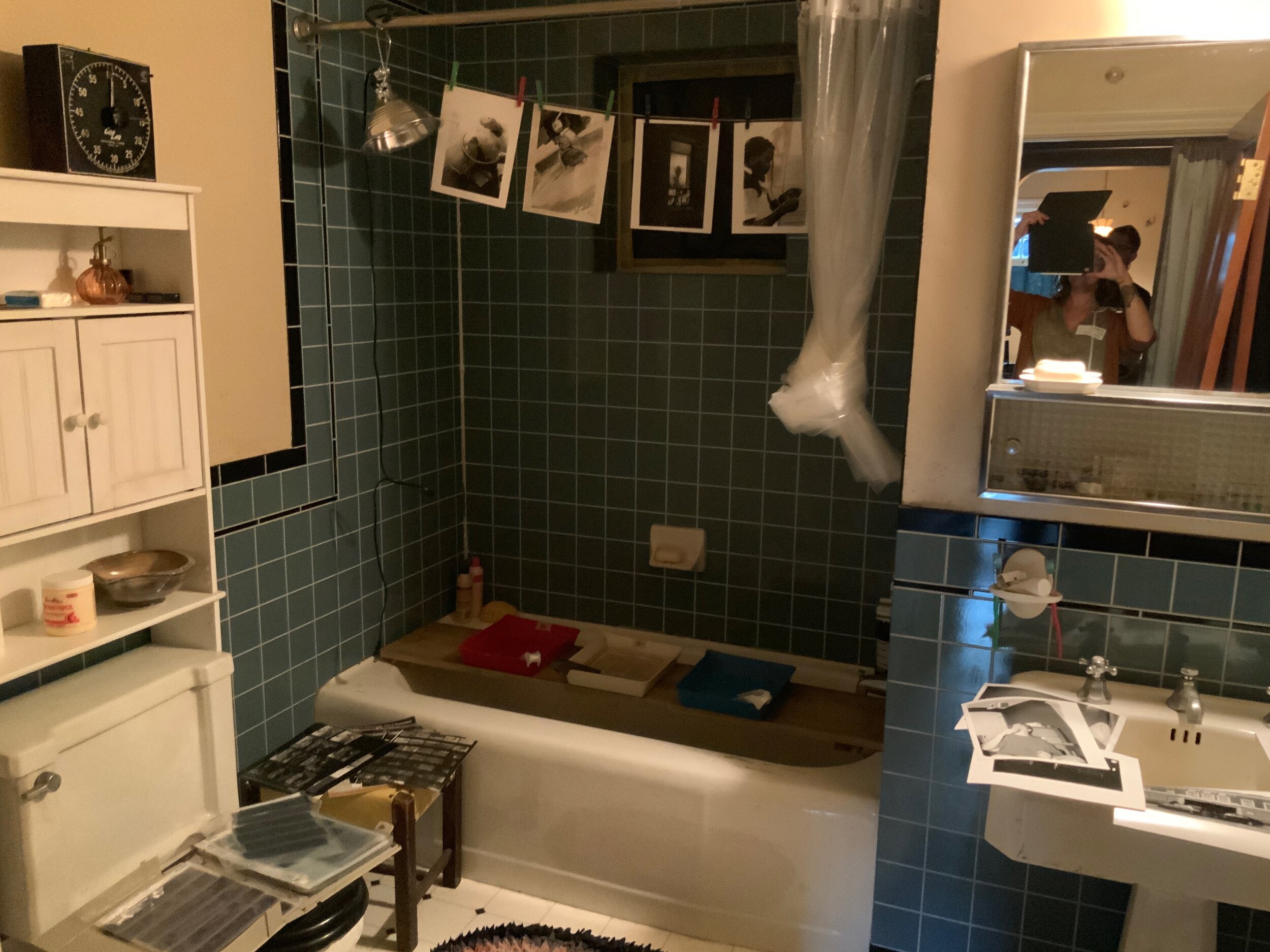 Interior Windsor Apartment - Bathroom/Darkroom - 1997