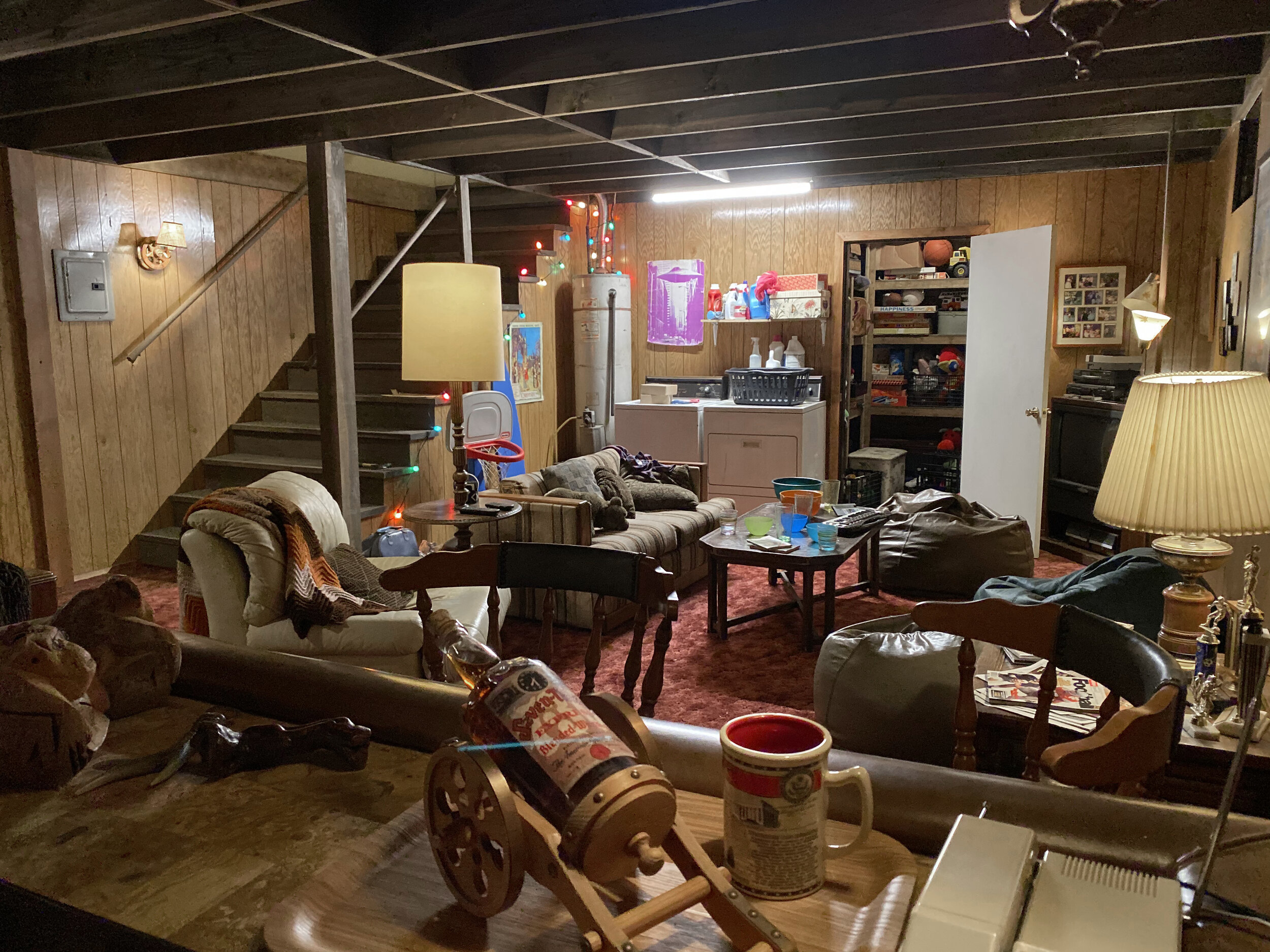 Interior JP's Basement - 1997