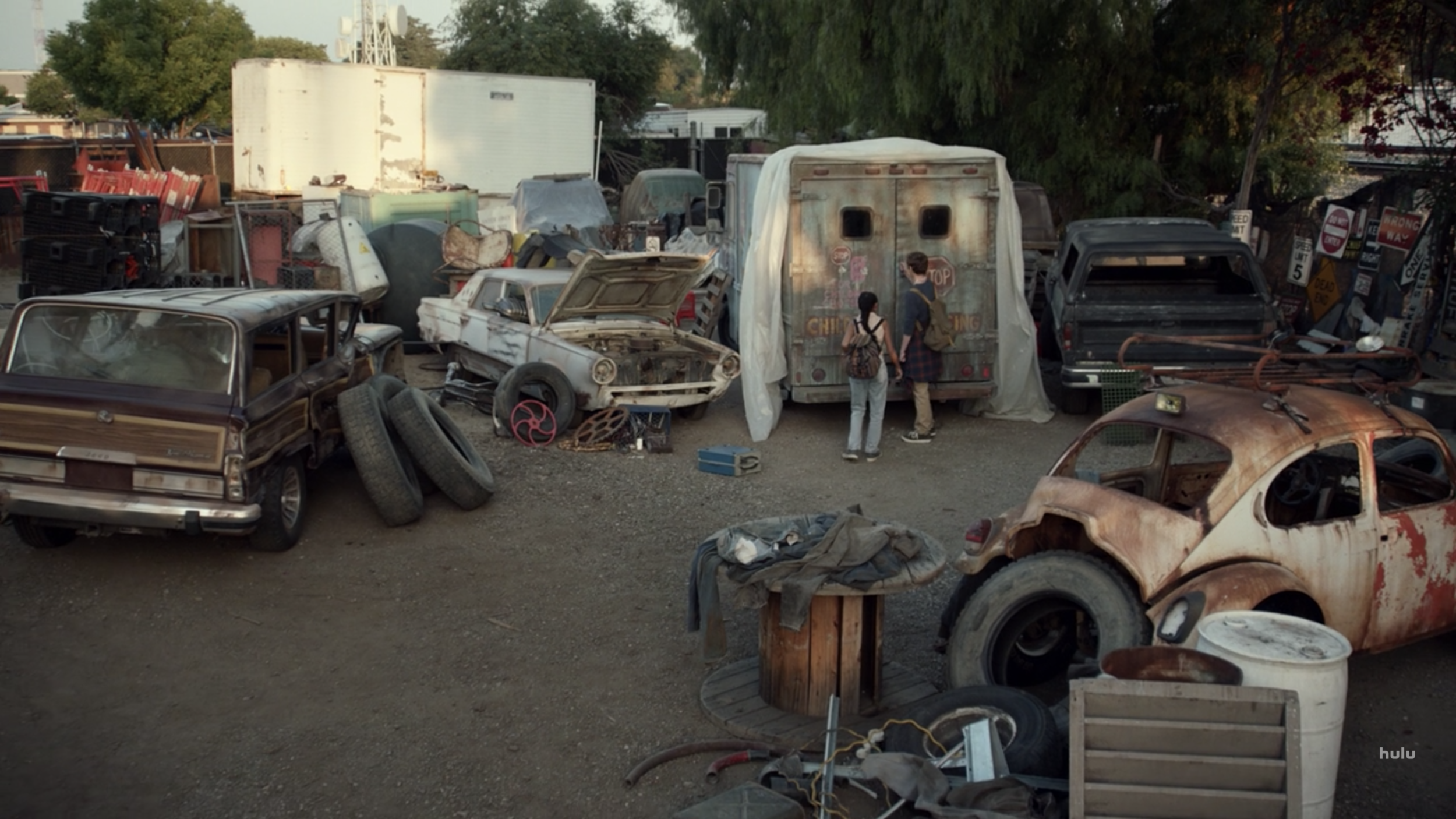 Exterior Shaker Town Dump & Ice Cream Truck